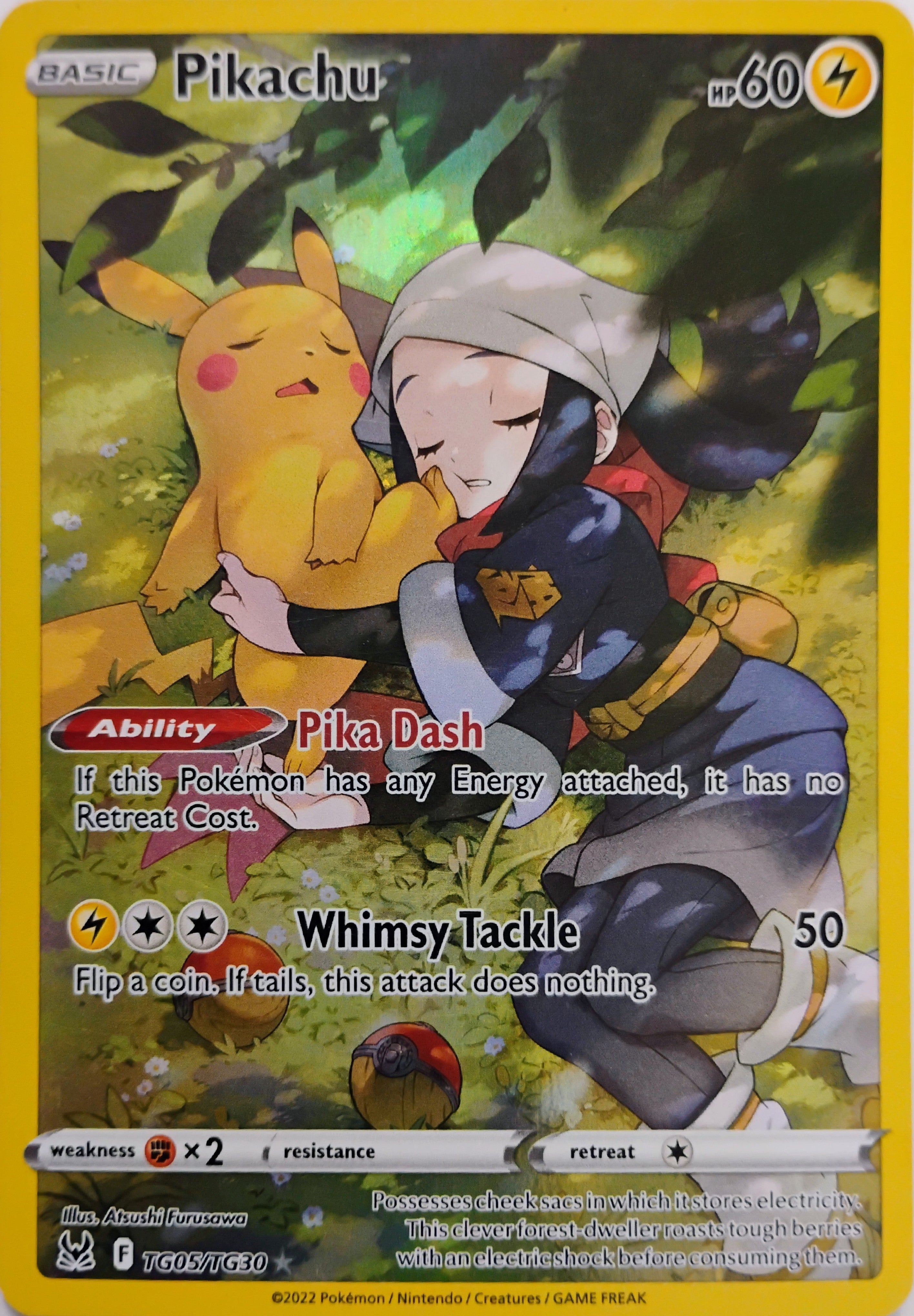 Pokémon tcg Pikachu Tg05/Tg30