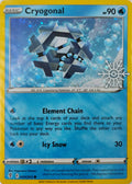 Pokémon tcg Cryogonal 043/203 Holo Cosmo (Holiday Calendar)