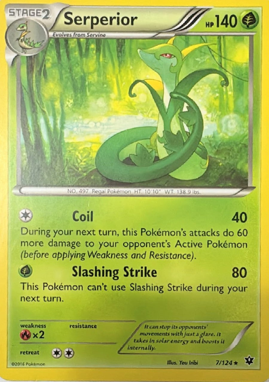 Pokémon Tcg Serperior 7/124