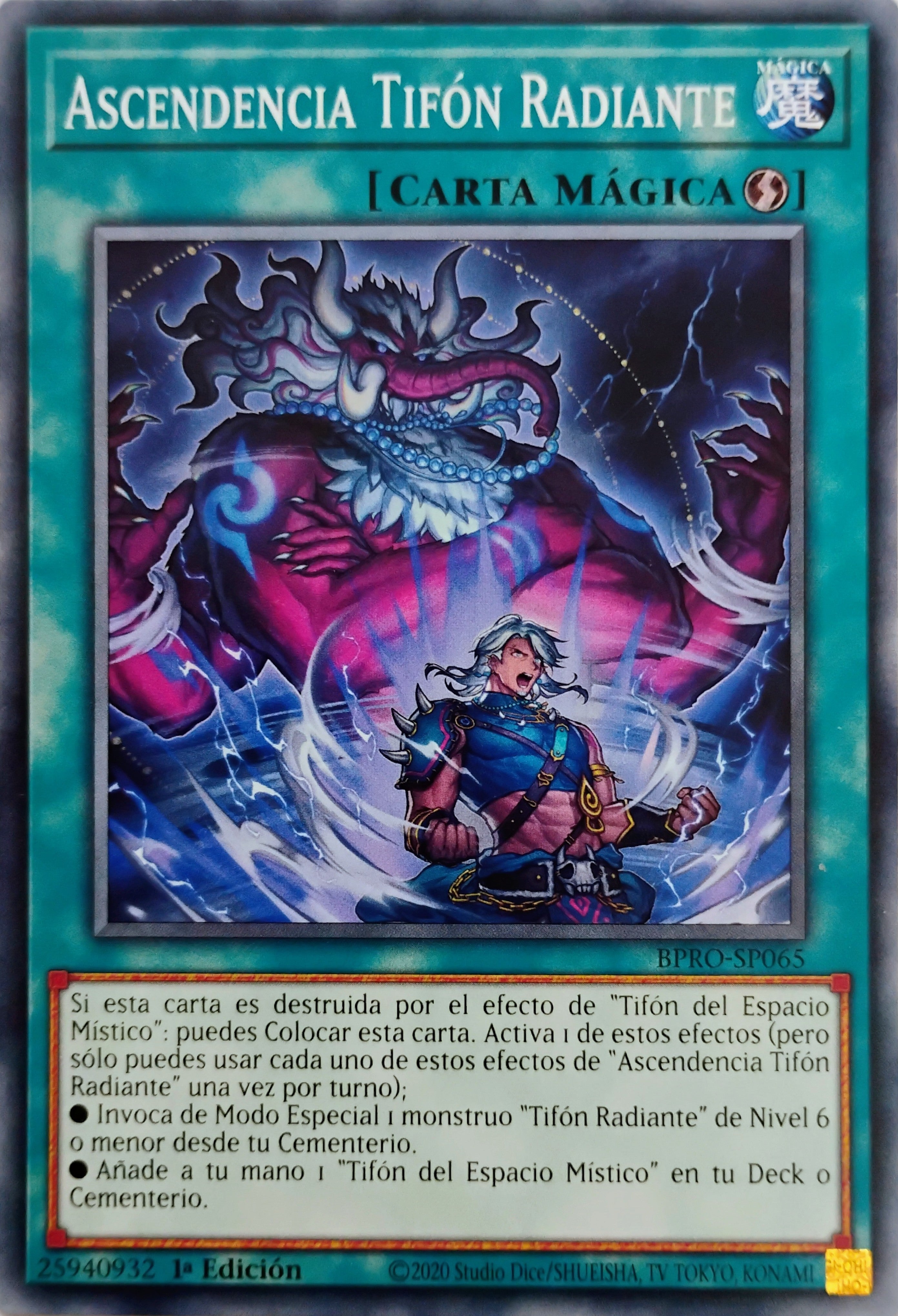 Yugioh! Ascendencia Tifón Radiante Phro-sp065