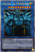 Yugioh! Obelisk The Tormentor Lc01-En001 Quarter Century Limited Edition
