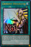 Yugioh! Crossout Designator Ra05-en118 1st edition Ultra Rare