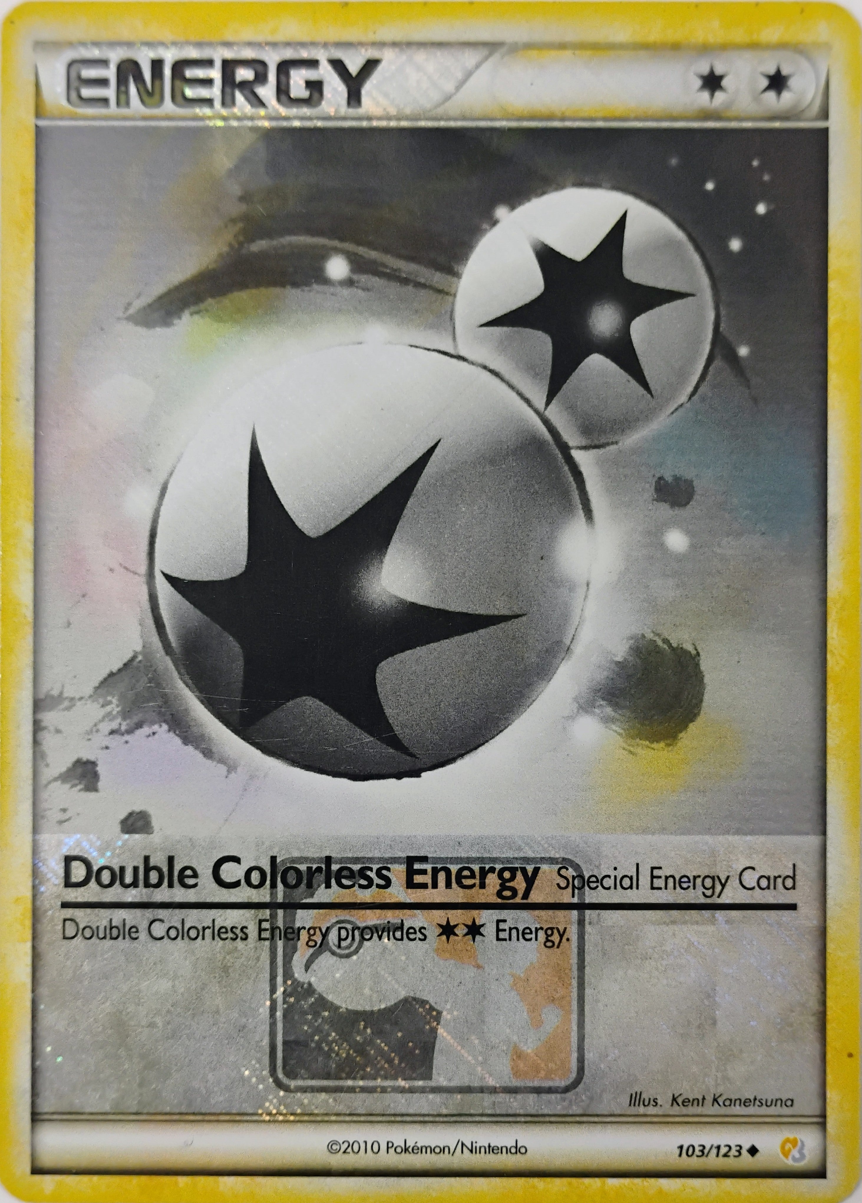 Pokémon tcg Double Colorless Energy 103/123 (Liga) Reverse