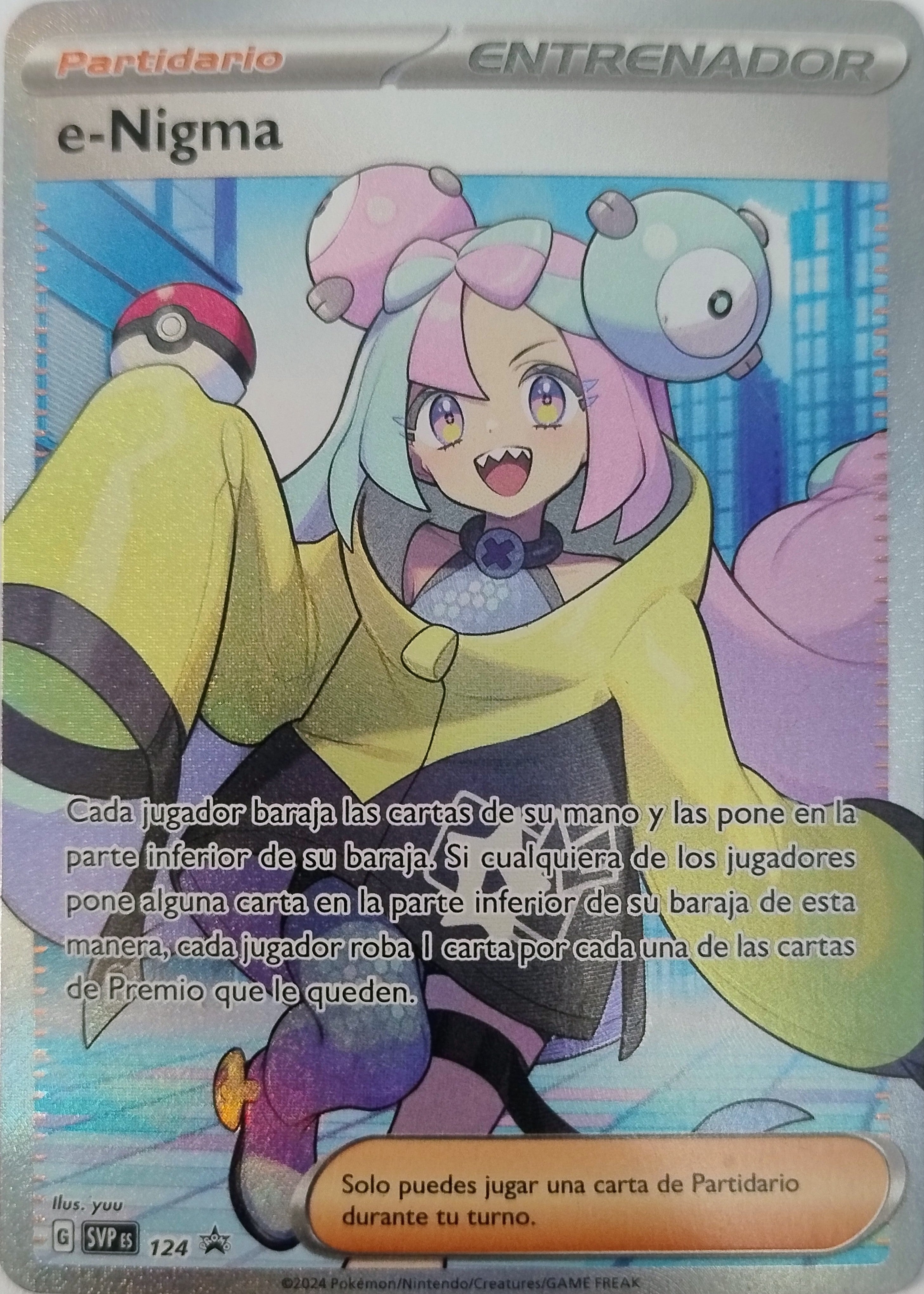 Pokemon Tcg E-Nigma 124 Promo
