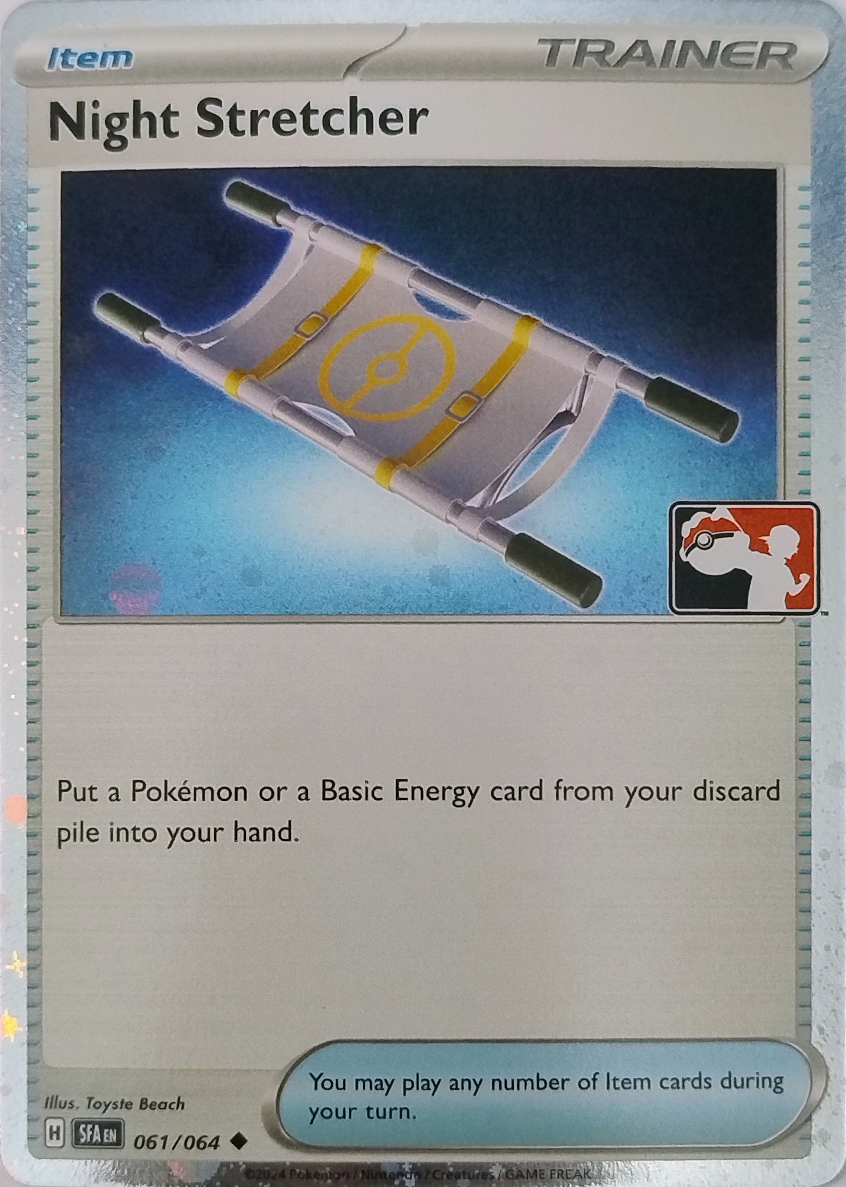 Pokémon Tcg Night Stretcher 061/064 Holo (Liga)