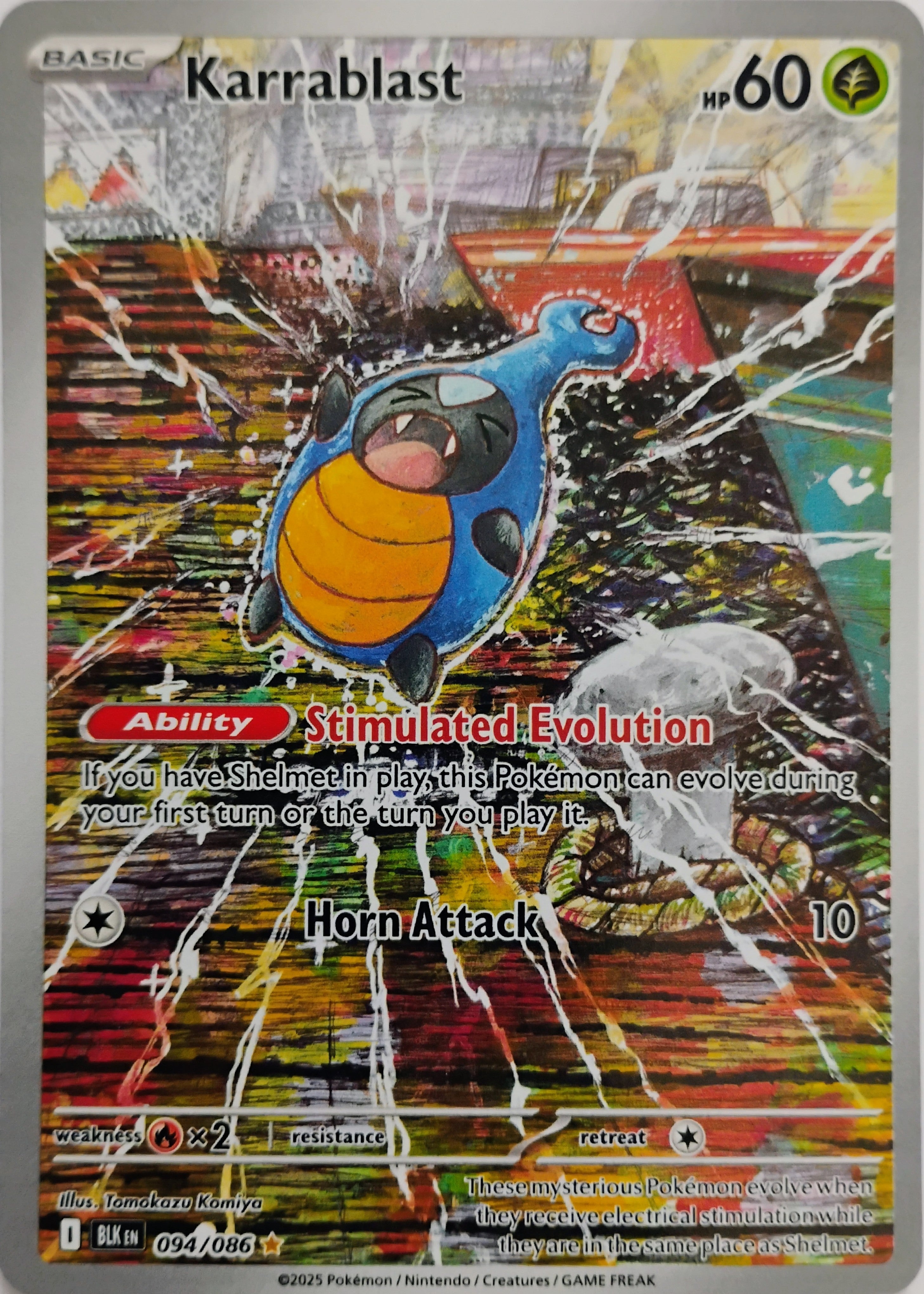 Pokemon Tcg Karrablast 094/086