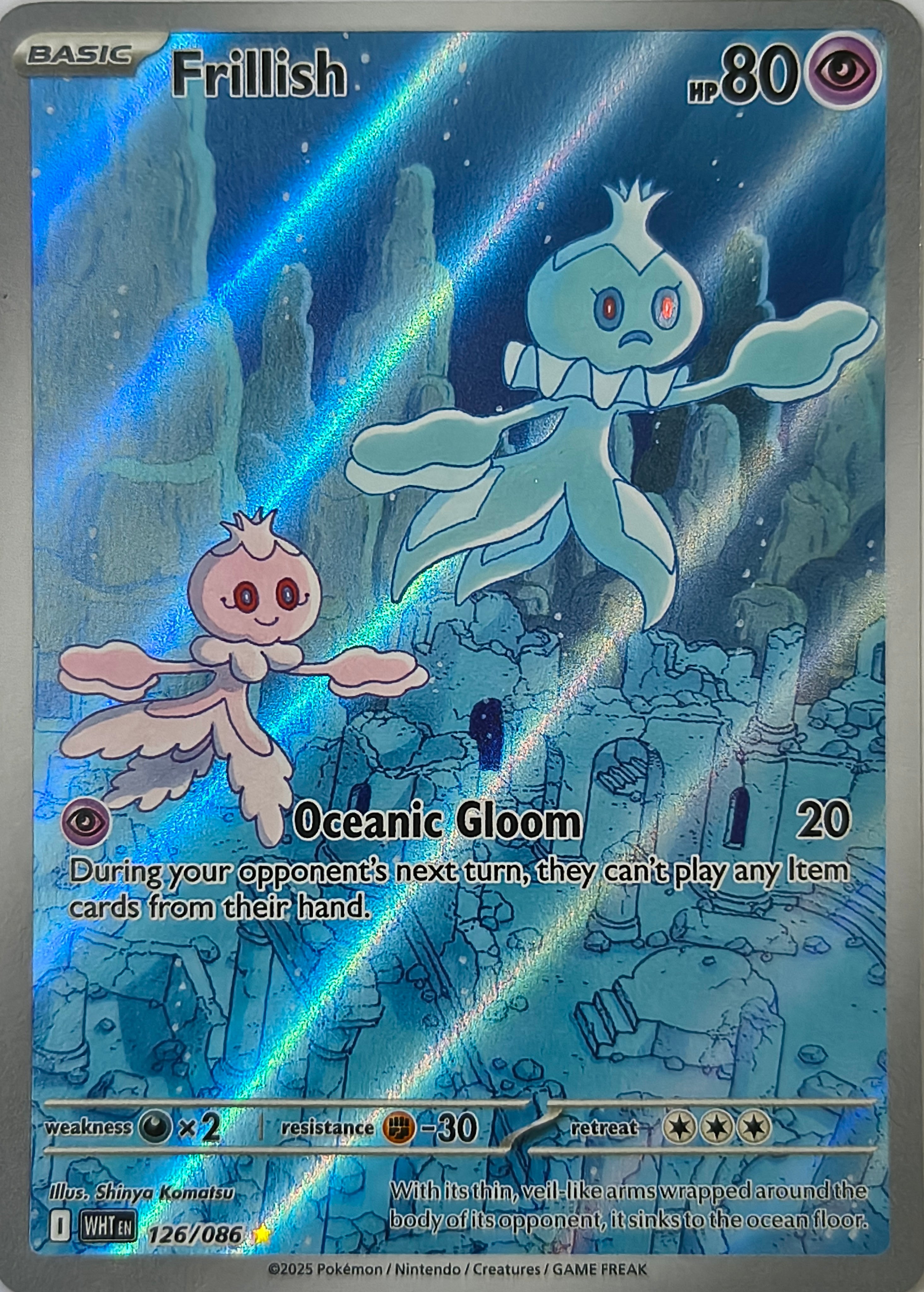 Pokémon tcg Frillish 126/086