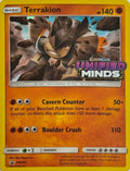 Pokémon Tcg Terrakion SM205 Holo (Sun & Moon Unified Minds)