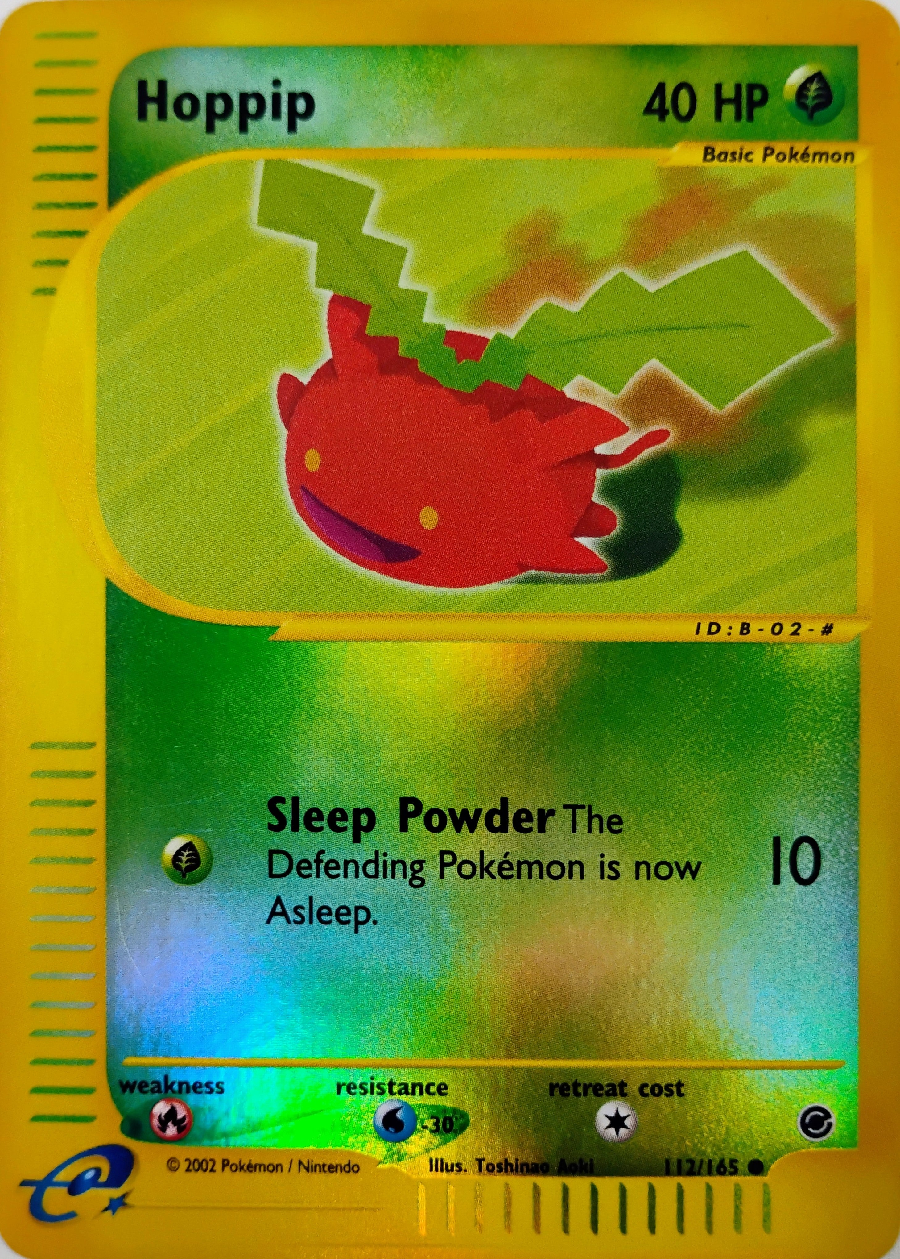Pokémon tcg Hoppip 112/165 Reverse