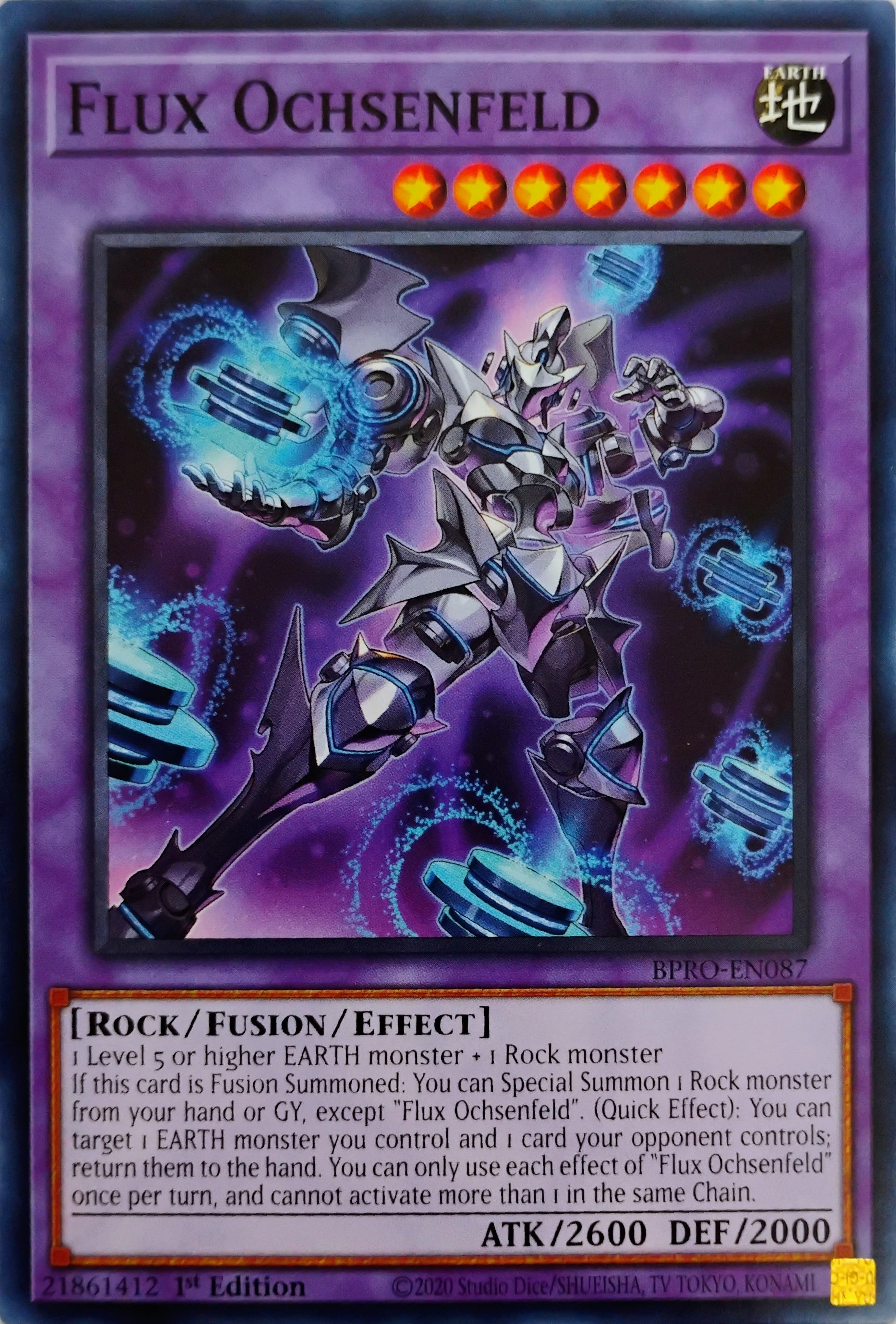 Yugioh! Flux Ochsenfeld Bpro-en087