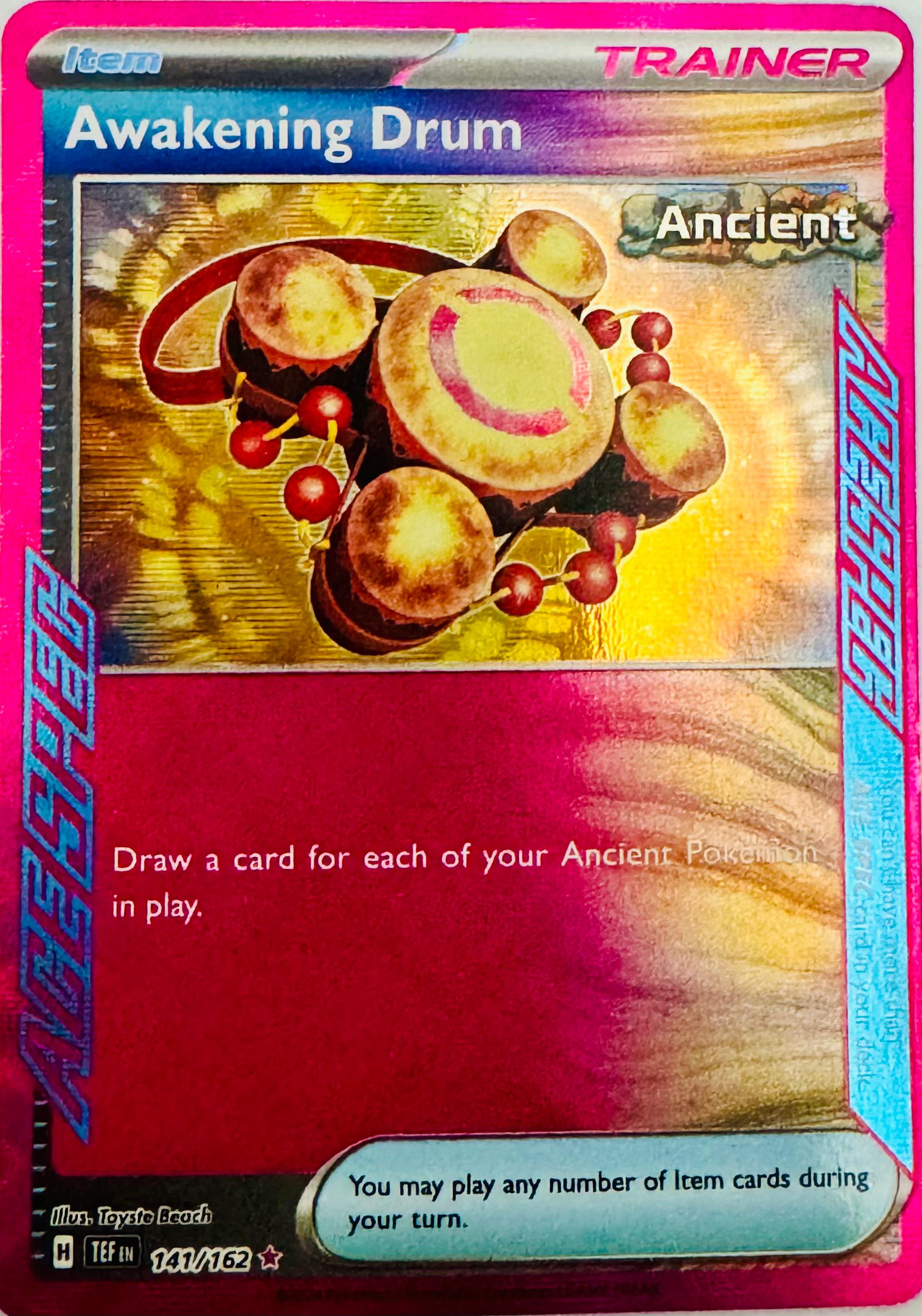 Pokémon tcg Awakening Drum 141/162