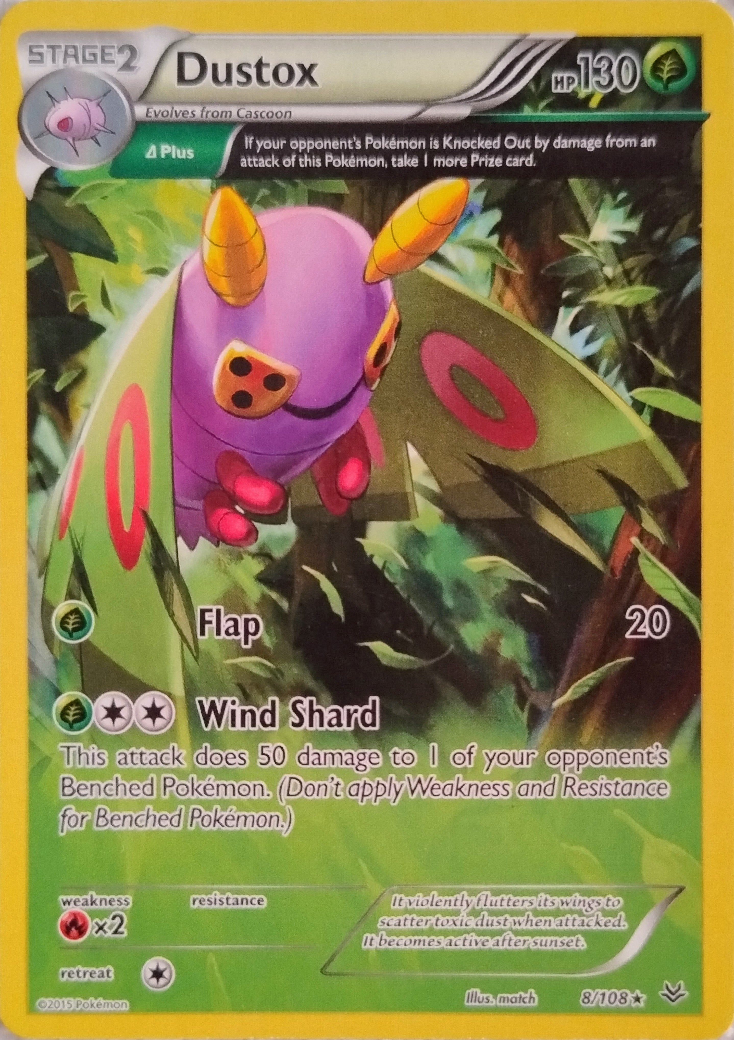 Pokémon Tcg Dustox 8/108