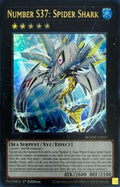 Yugioh! Number S37: Spider Shark BLMM-EN037 1st Editon Ultra Rare