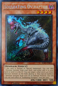 Yugioh! Souleating Oviraptor Ra05-en011 1st edition Secreta
