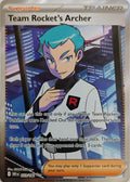 Pokémon tcg Team Rocket's Archer 223/182