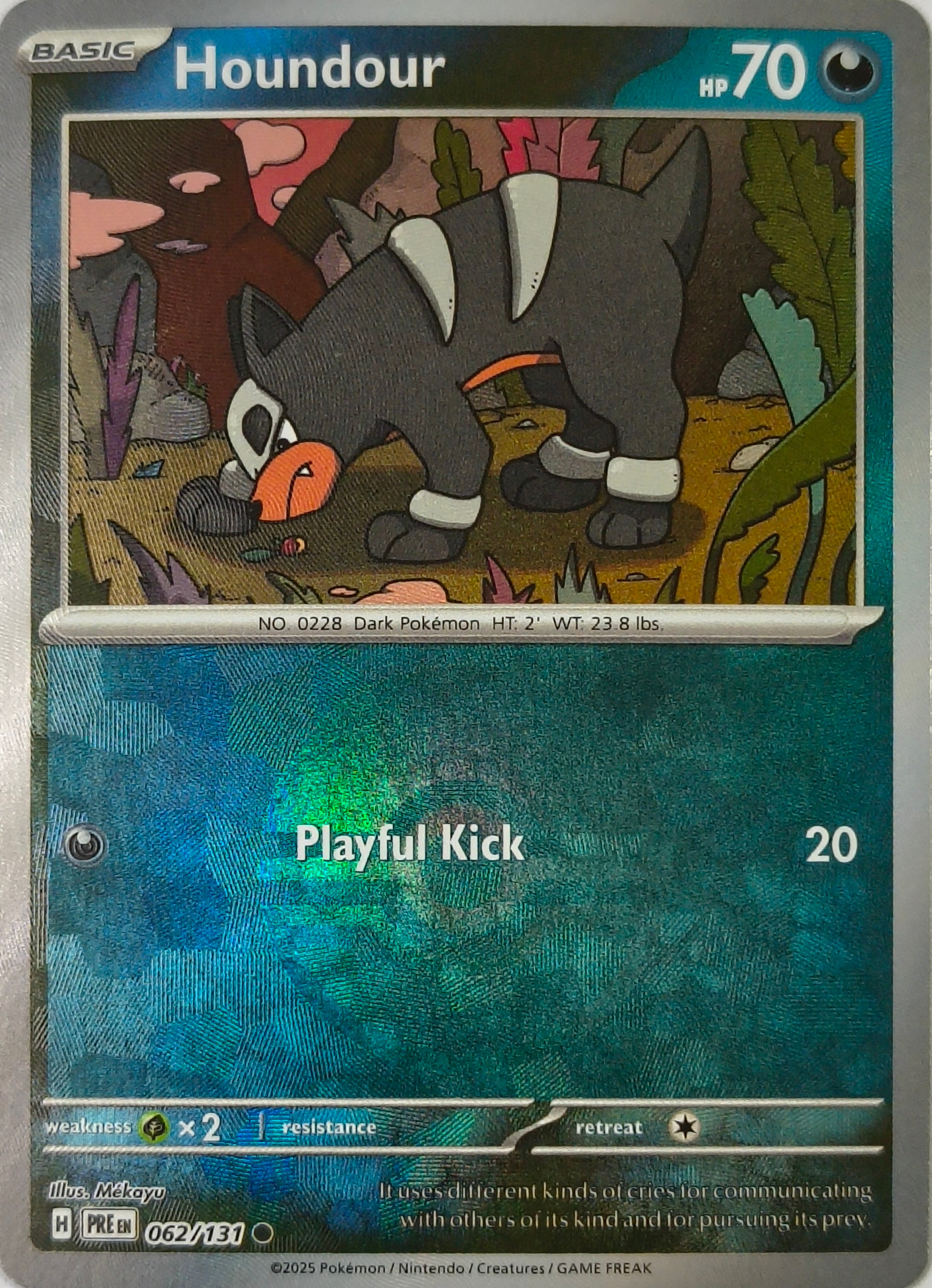 Pokémon tcg Houndour 062/131 (Poke Ball)