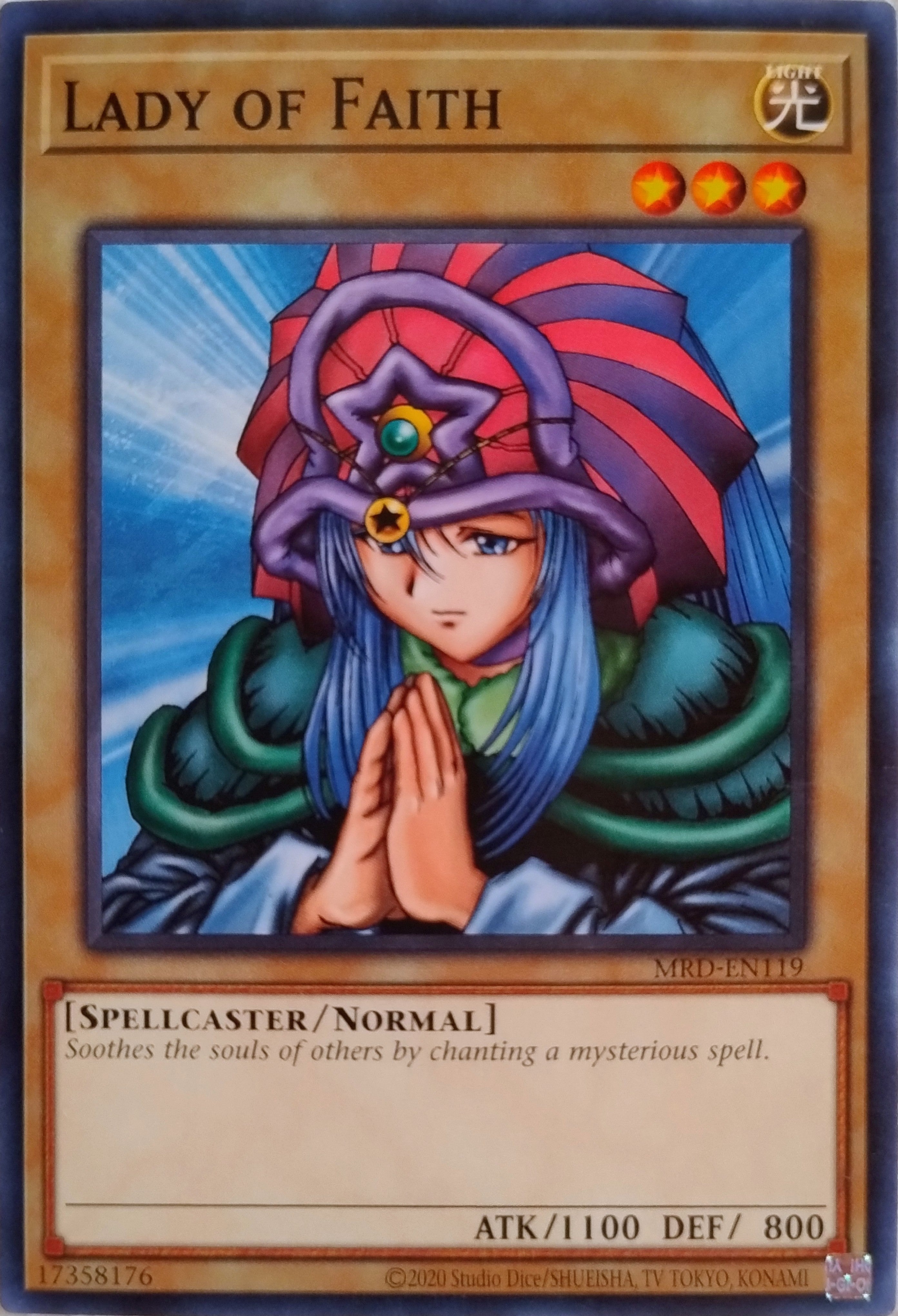 Yugioh! Lady Of Faith Mrd-en119