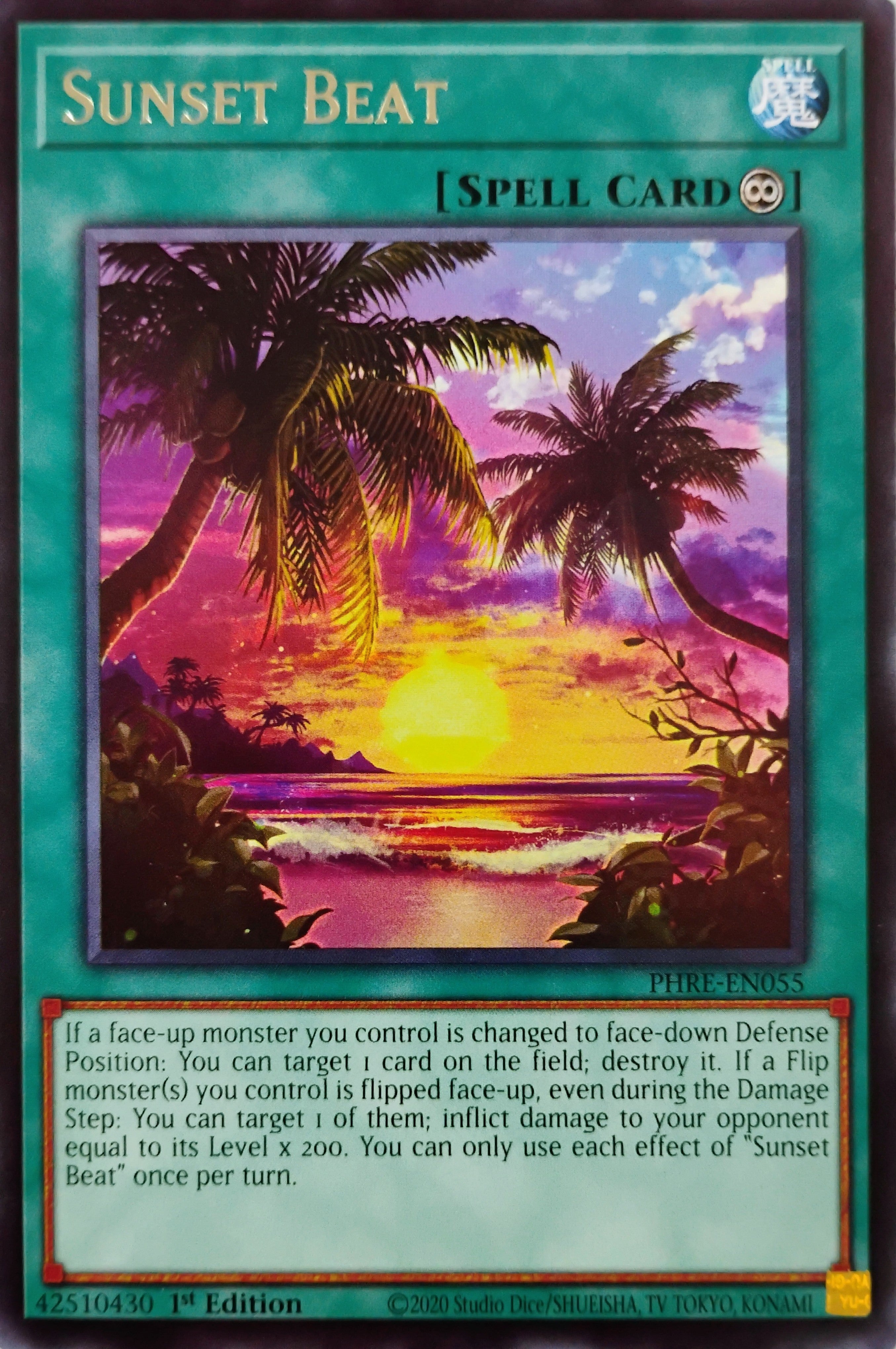 Yugioh! Sunset Beat Phre-en055 1st Edition