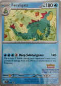 Pokémon tcg Feraligatr 213 Illustration Contest 2024