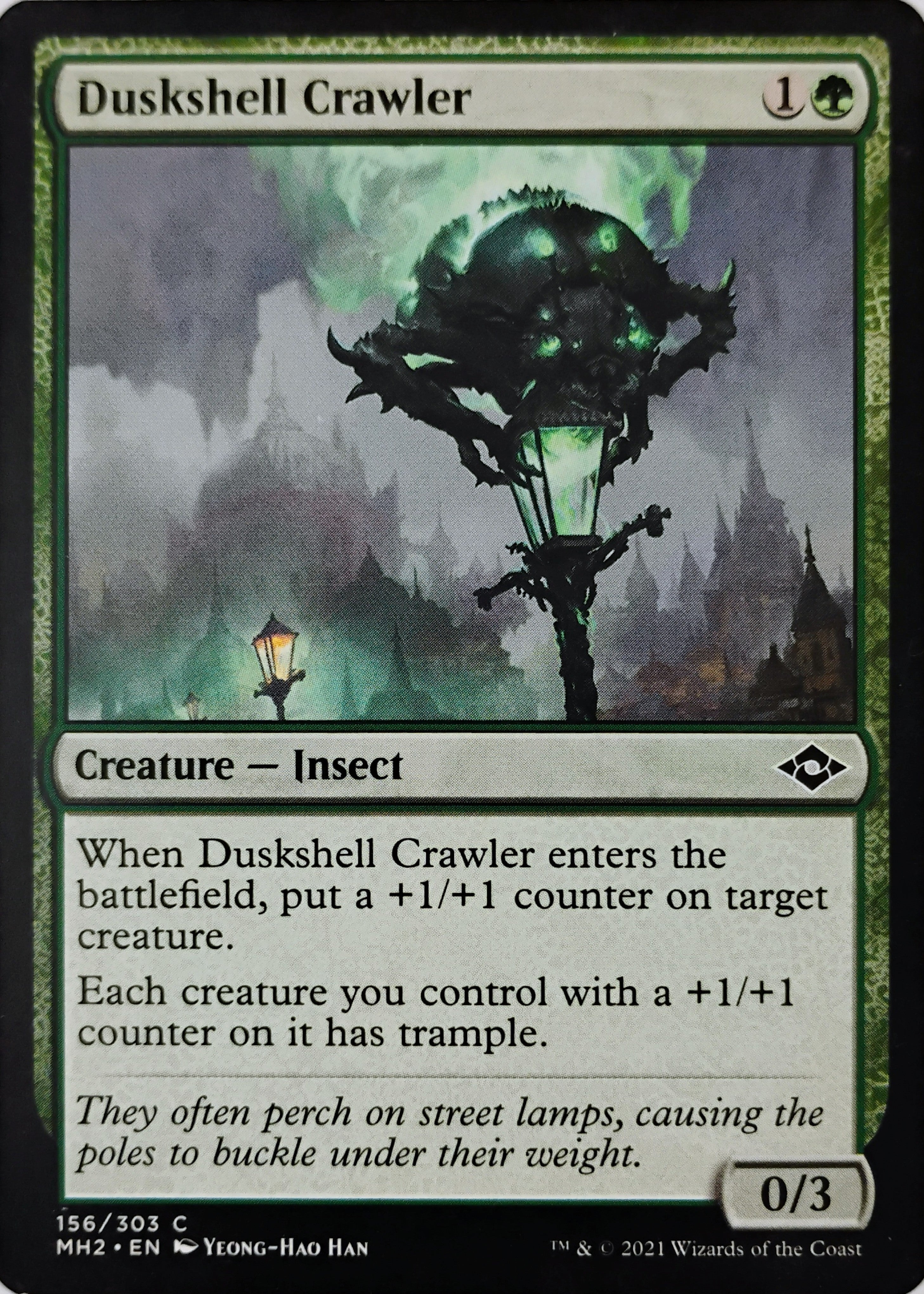 Magic tcg Duskshell Crawler 156/303