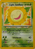 Pokémon tcg Light Sunflora 72/105