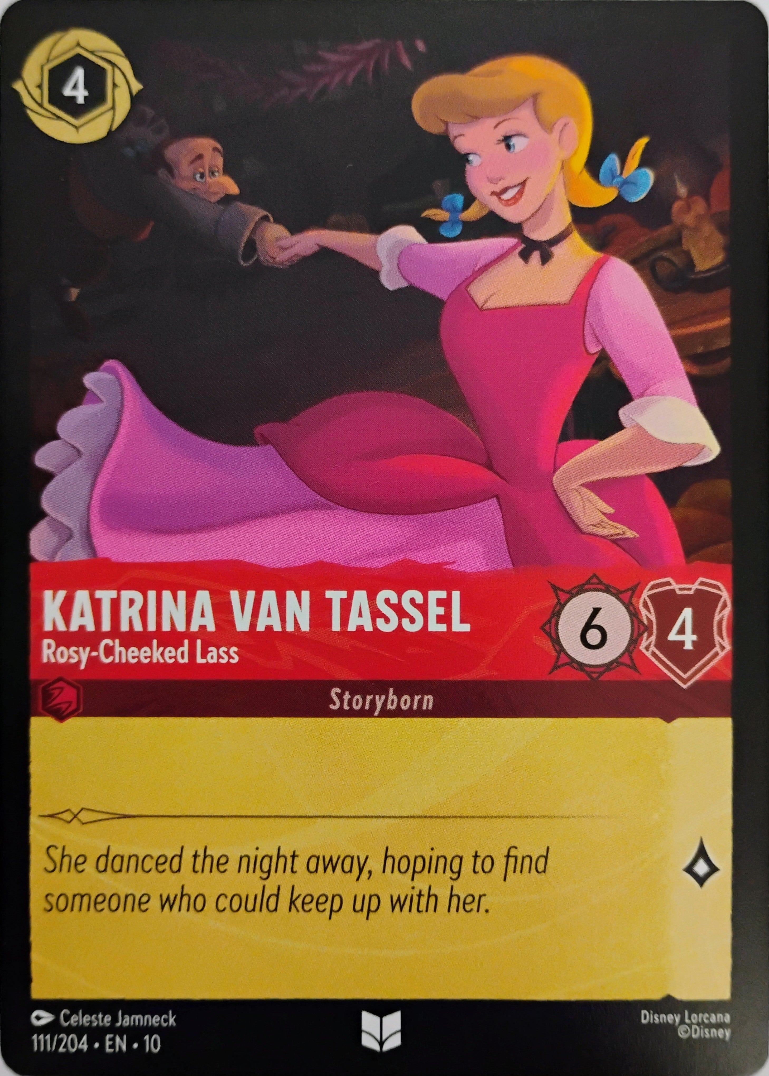 Disney Lorcana Katrina Van Tassel 111/204