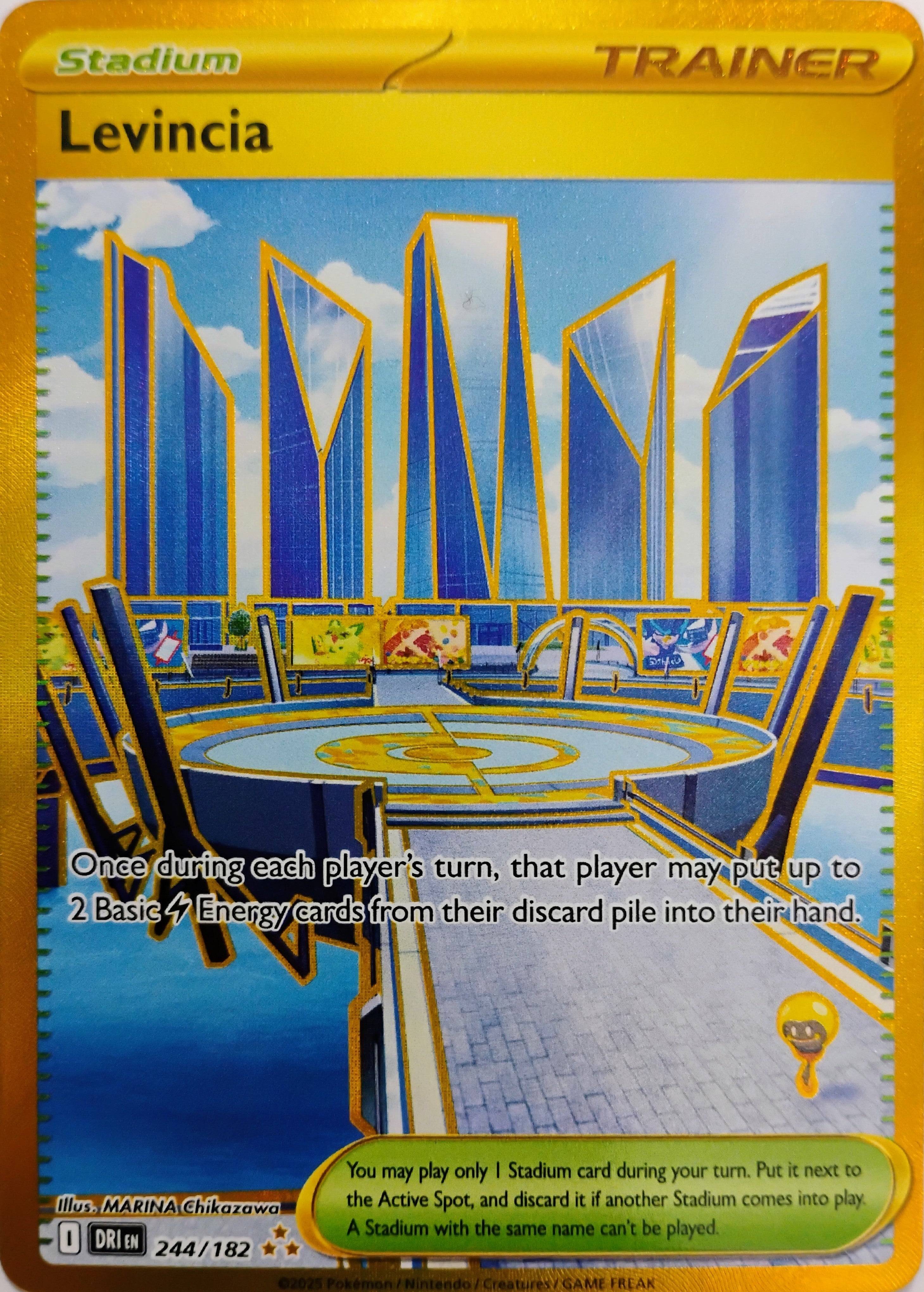 Pokémon tcg Levincia 244/182