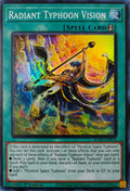 Yugioh! Radiant Typhoon Vision Ra05-en075 Super Rare
