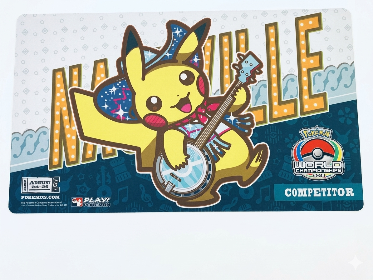 Playmat de Pokémon World Championships 2018 Competitor