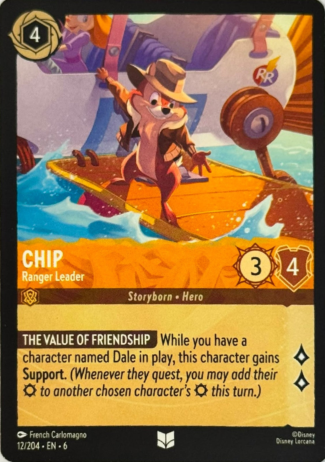 Disney Lorcana Chip 12/204