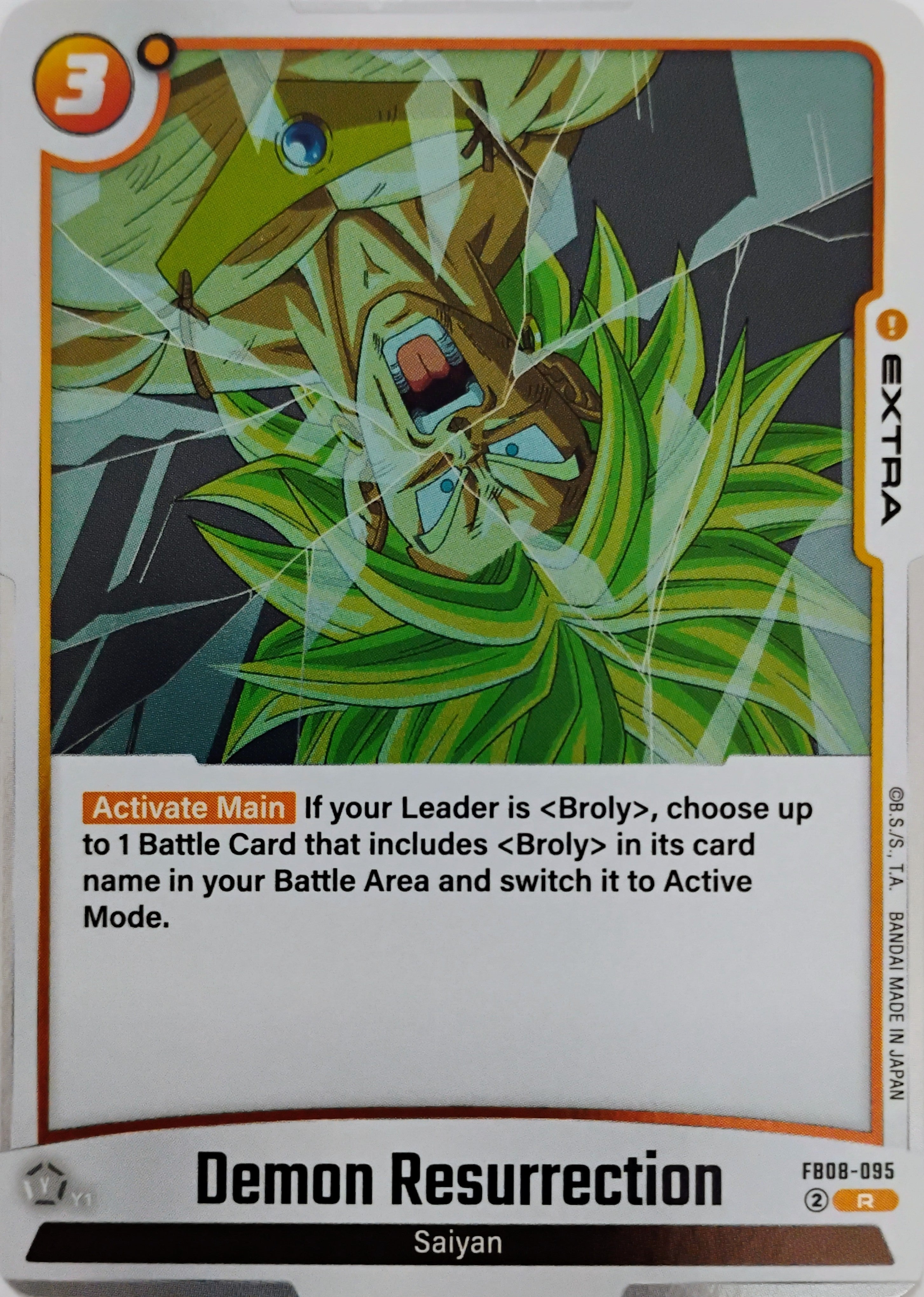 Dragón ball Demon Resurrection Fb08-095 Foil