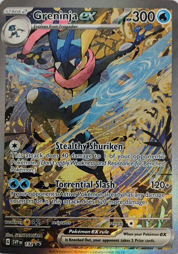 Pokémon tcg Greninja Ex 132