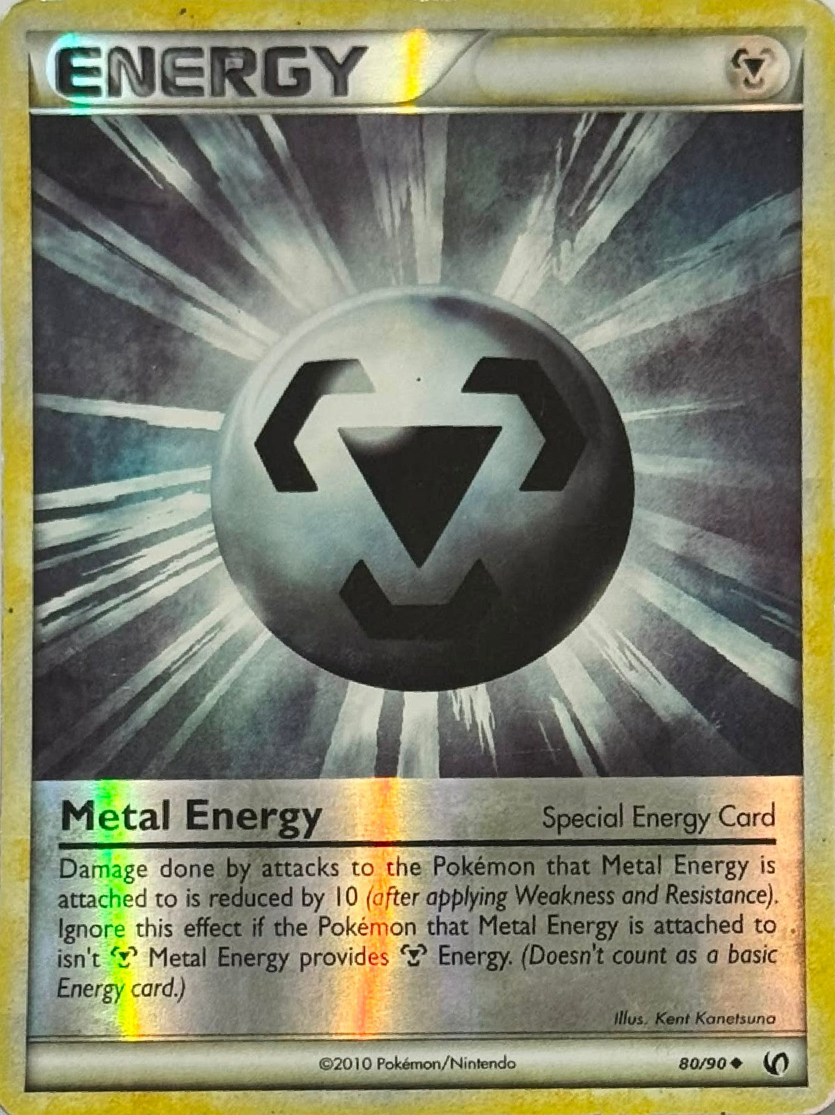 Pokémon Tcg Metal Energy 80/90 Reverse