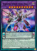 Yugioh! Starving Venom Wing Dragón BLZD-EN031 1st Edition Super