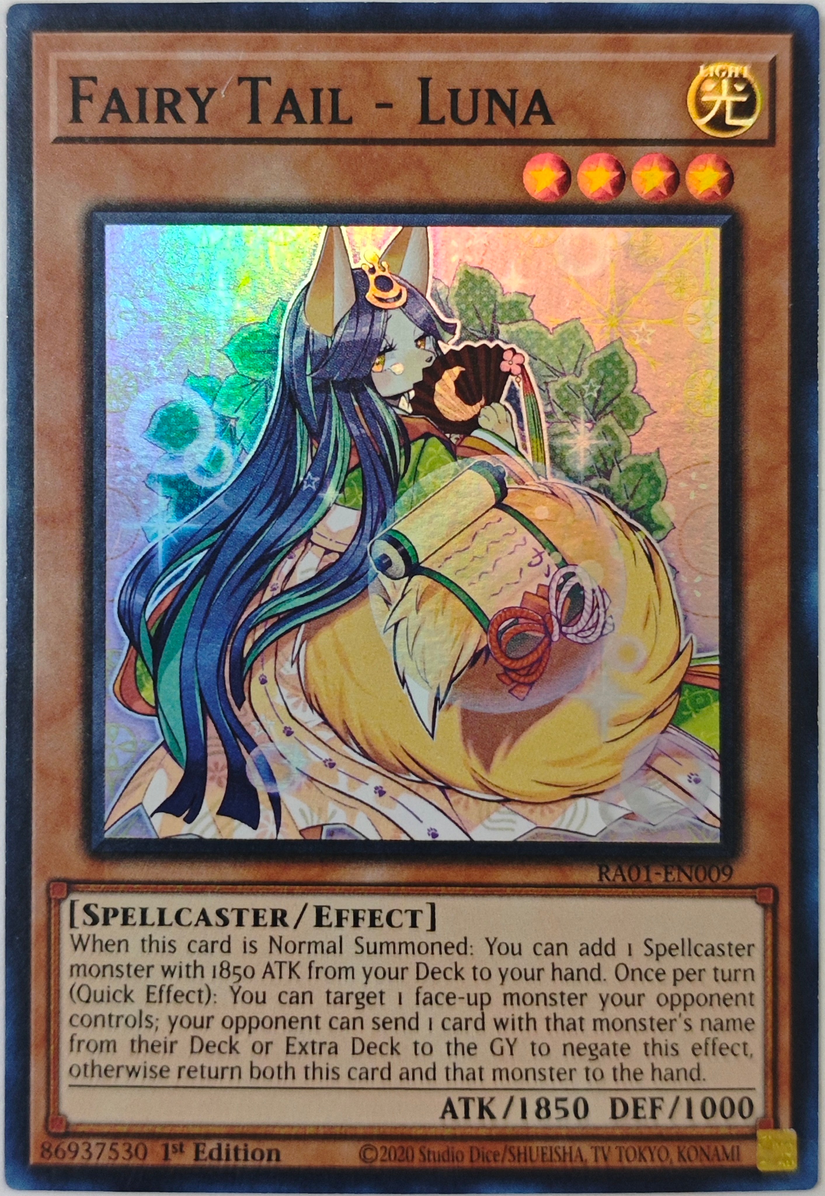 Yugioh! Fairy Tail - Luna Ra01-En009