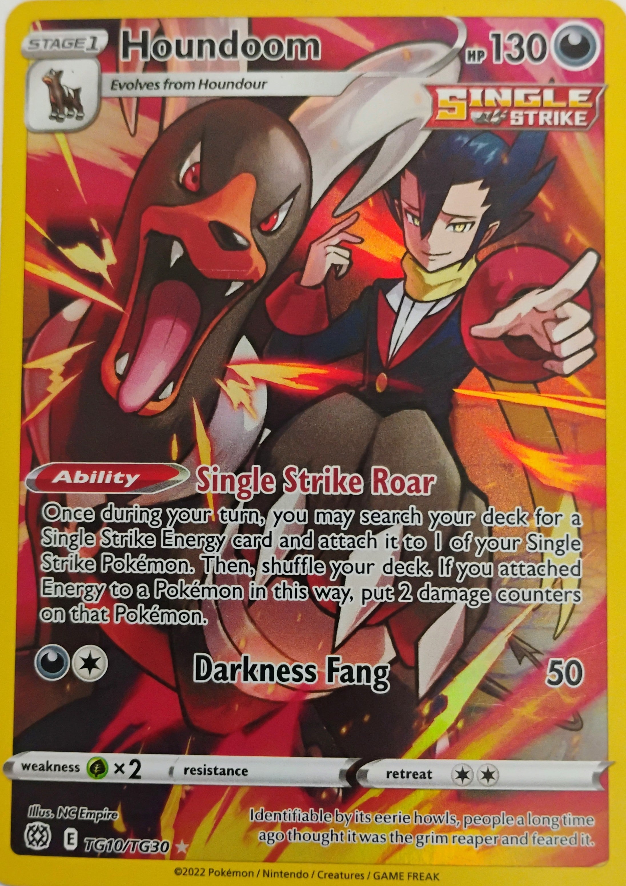 Pokémon tcg Houndoom Tg10/tg30