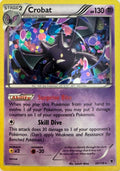 Pokémon tcg Crobat 33/119 Holo Cosmo