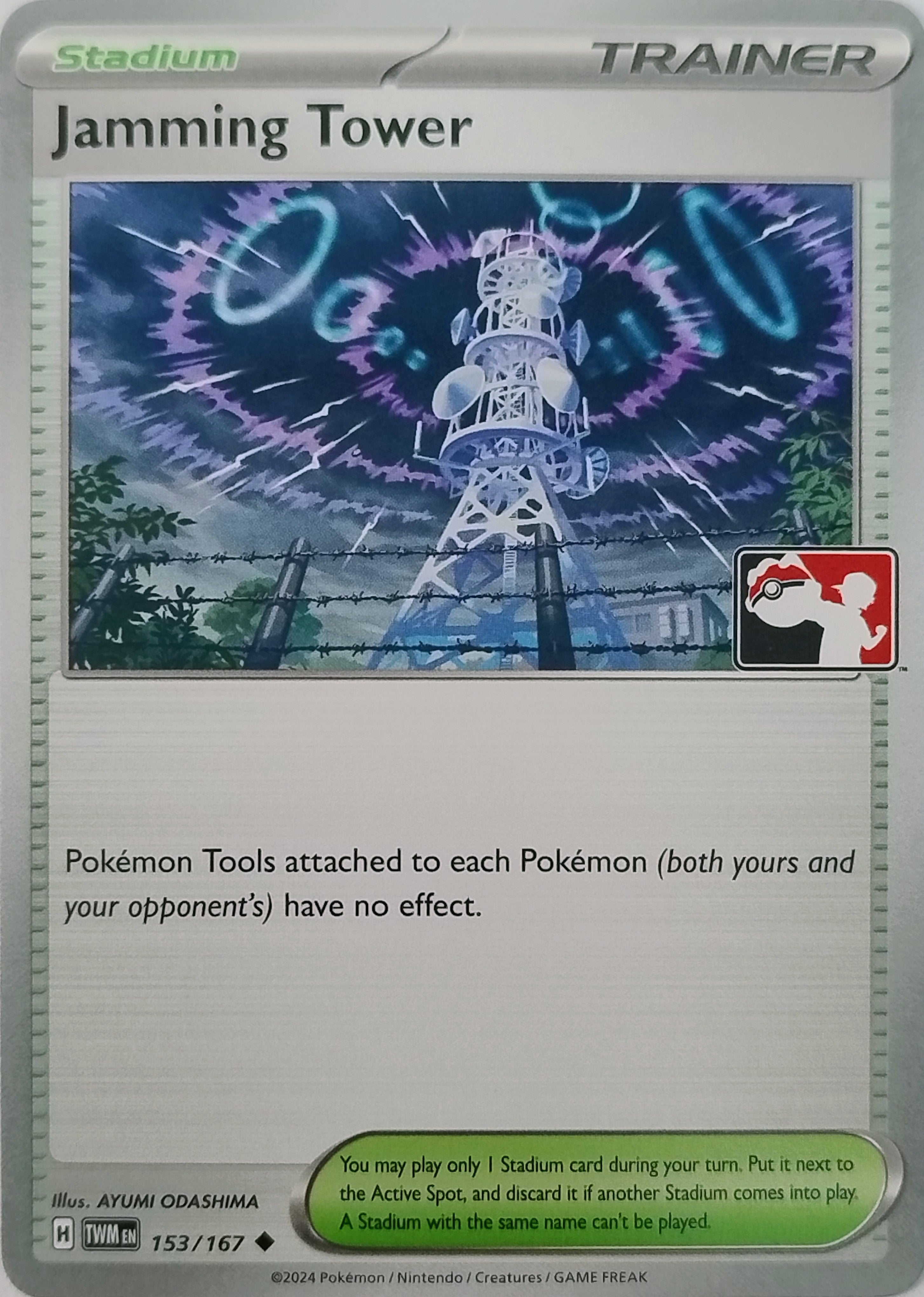 Pokemon Tcg Jamming Tower 153/167 (Liga)