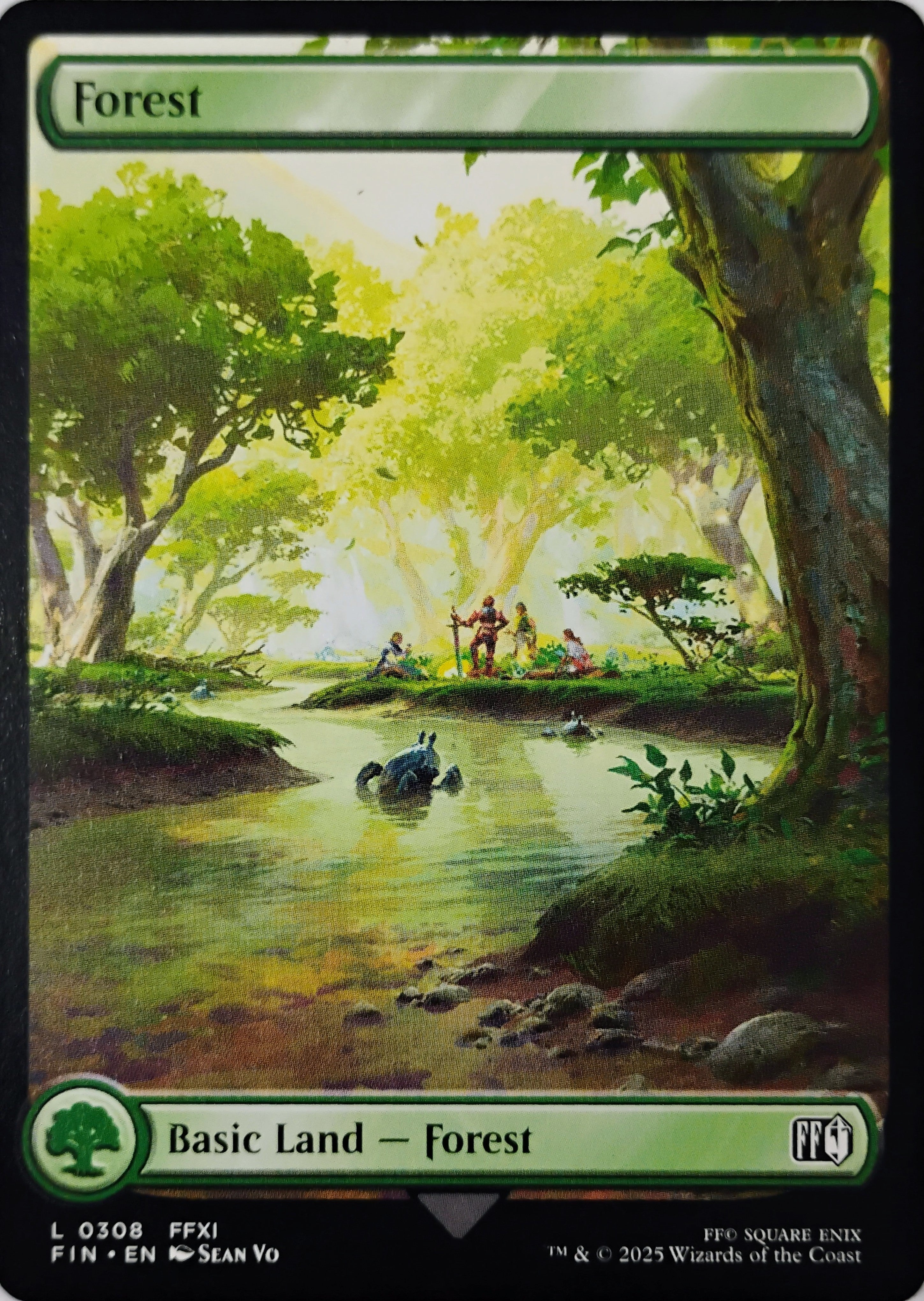 Magic tcg Forest 0308