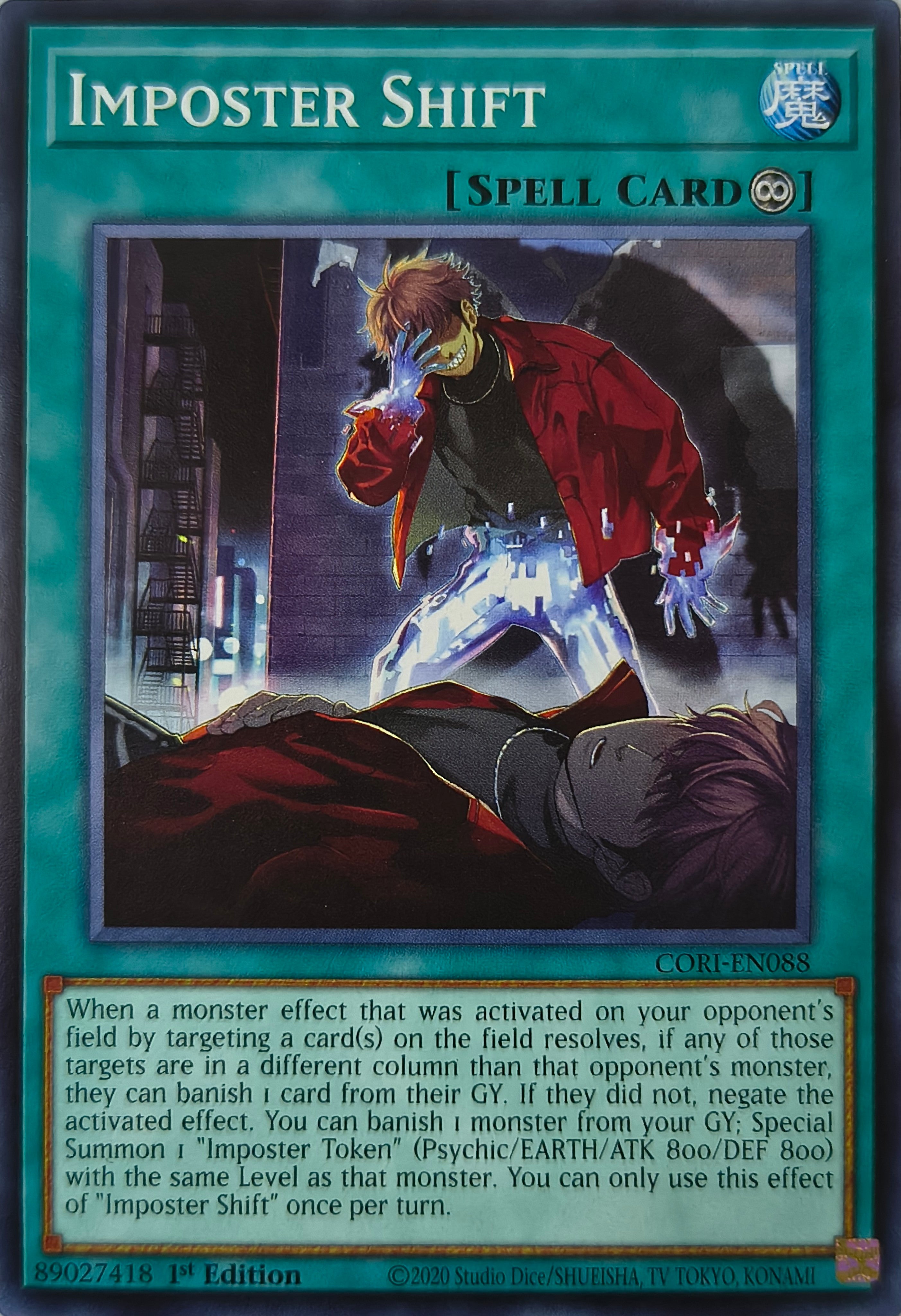 Yugioh! Imposter Shift Cori-en088 1st Edition