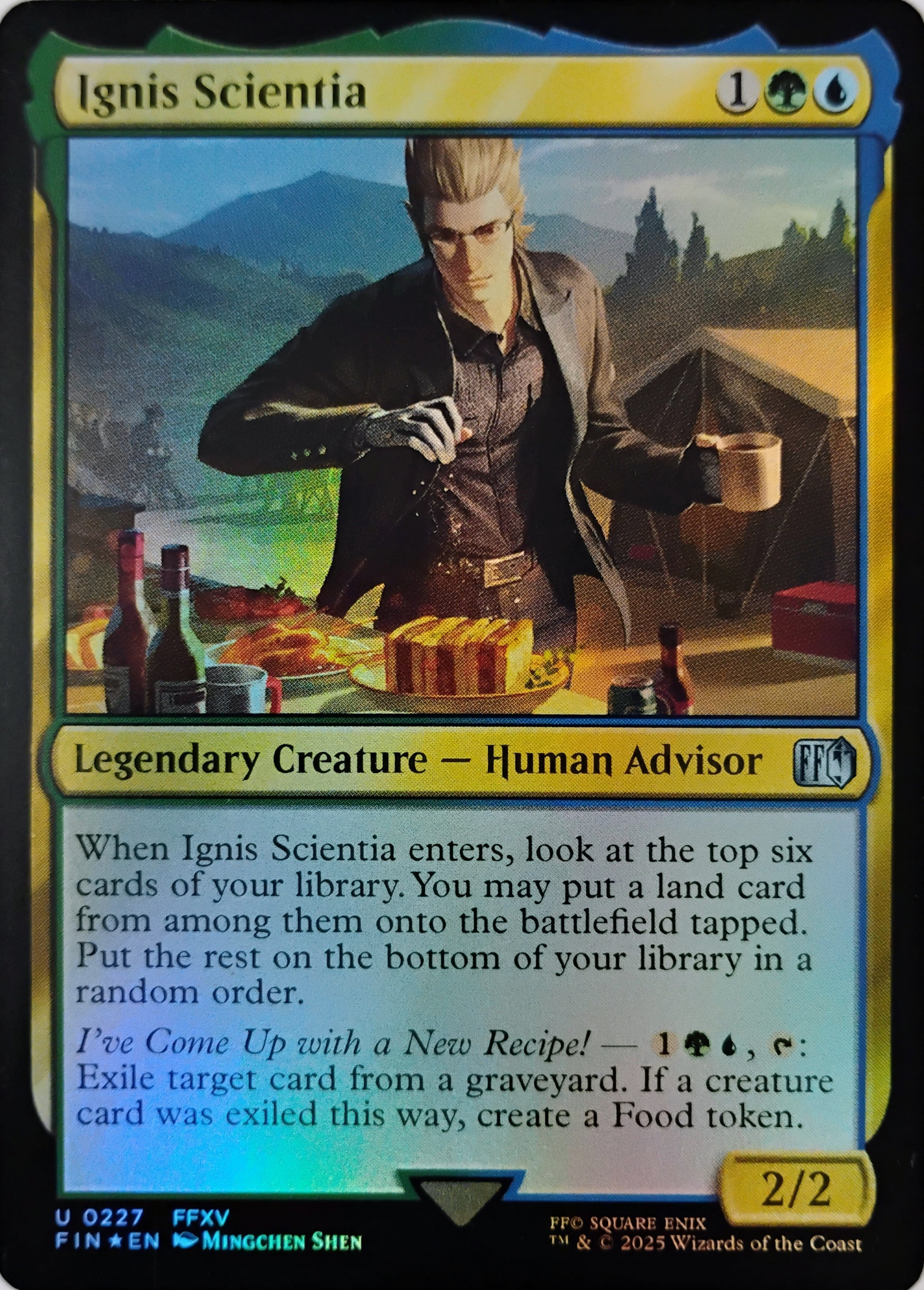 Magic tcg Ignis Scientia 0227 Foil