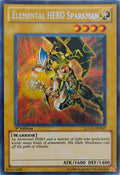 Yugioh! Elemental HERO Sparkman Lcgx-en007 1st Edition