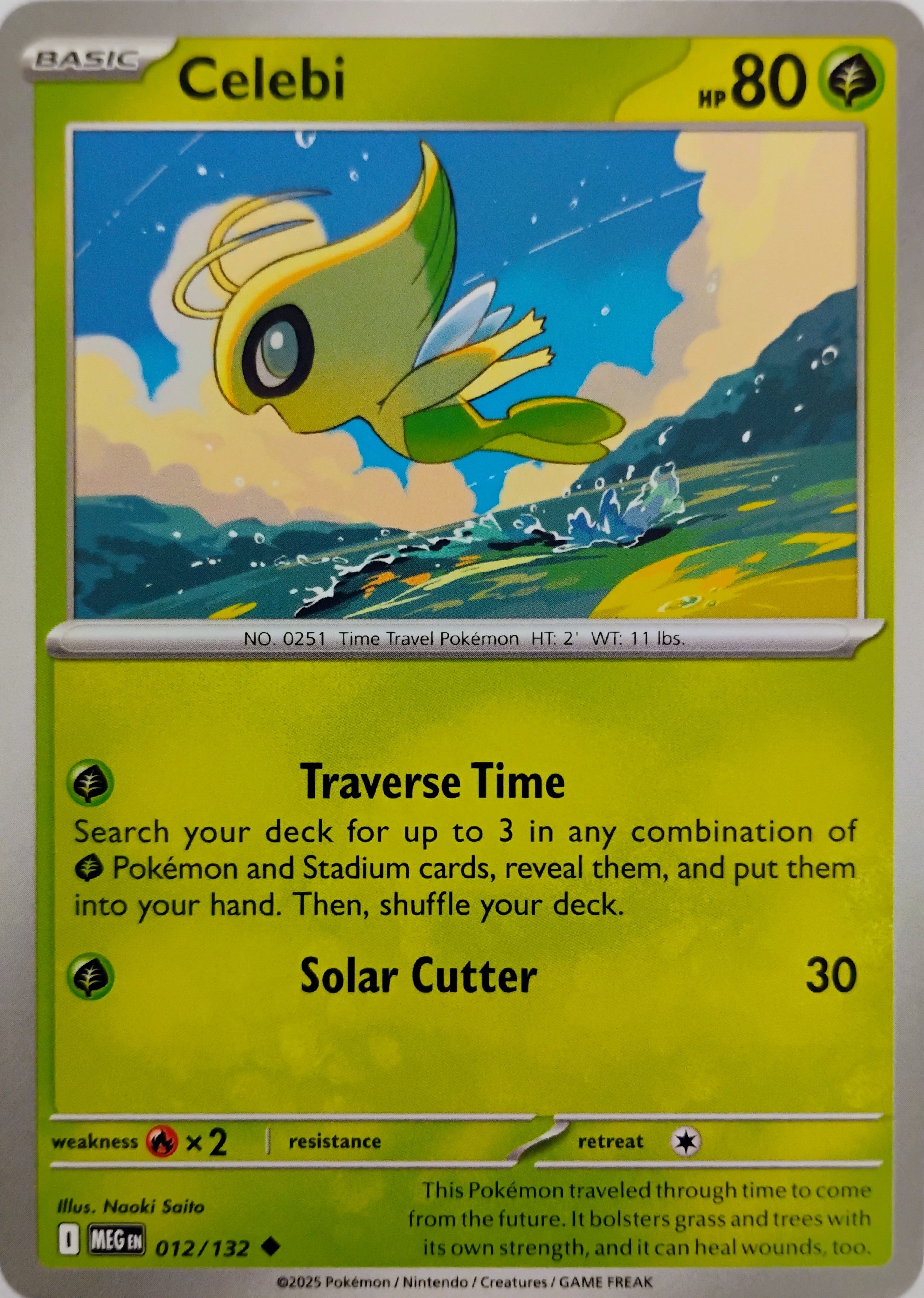 Pokémon tcg Celebi 012/132