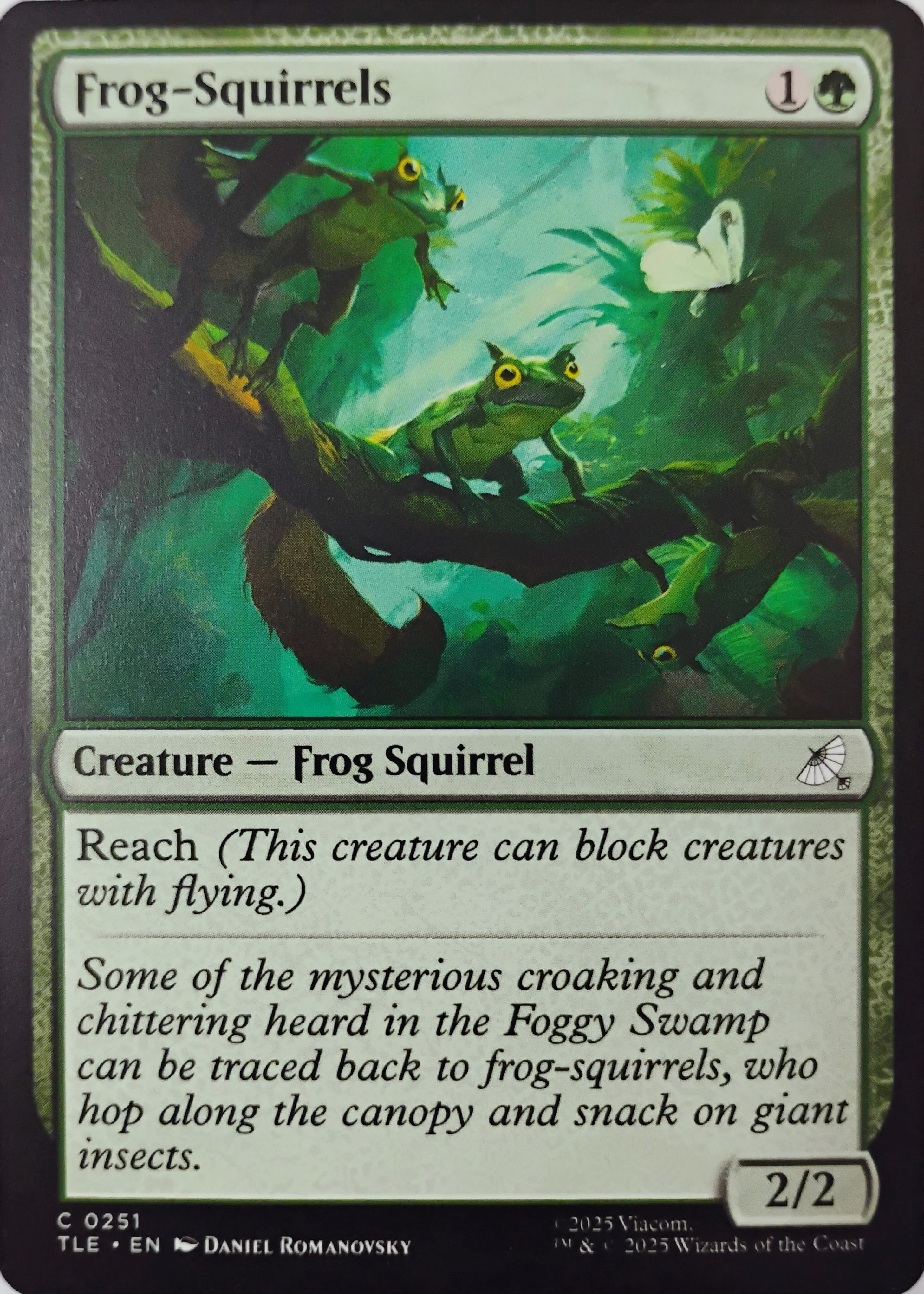 Magic tcg Frog-Squirrels 0251
