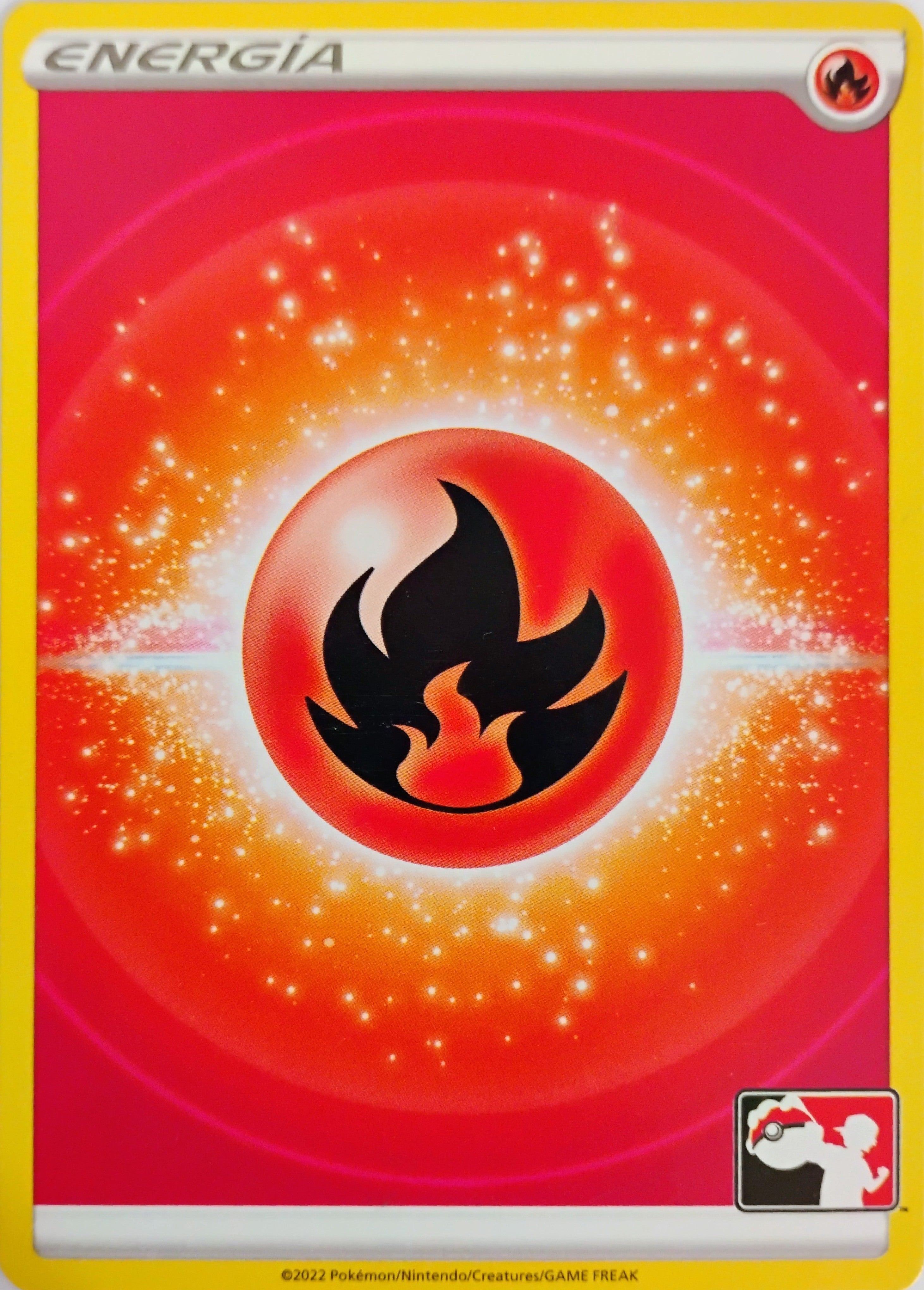 Pokémon tcg Energía de fuego (Liga) (Español)