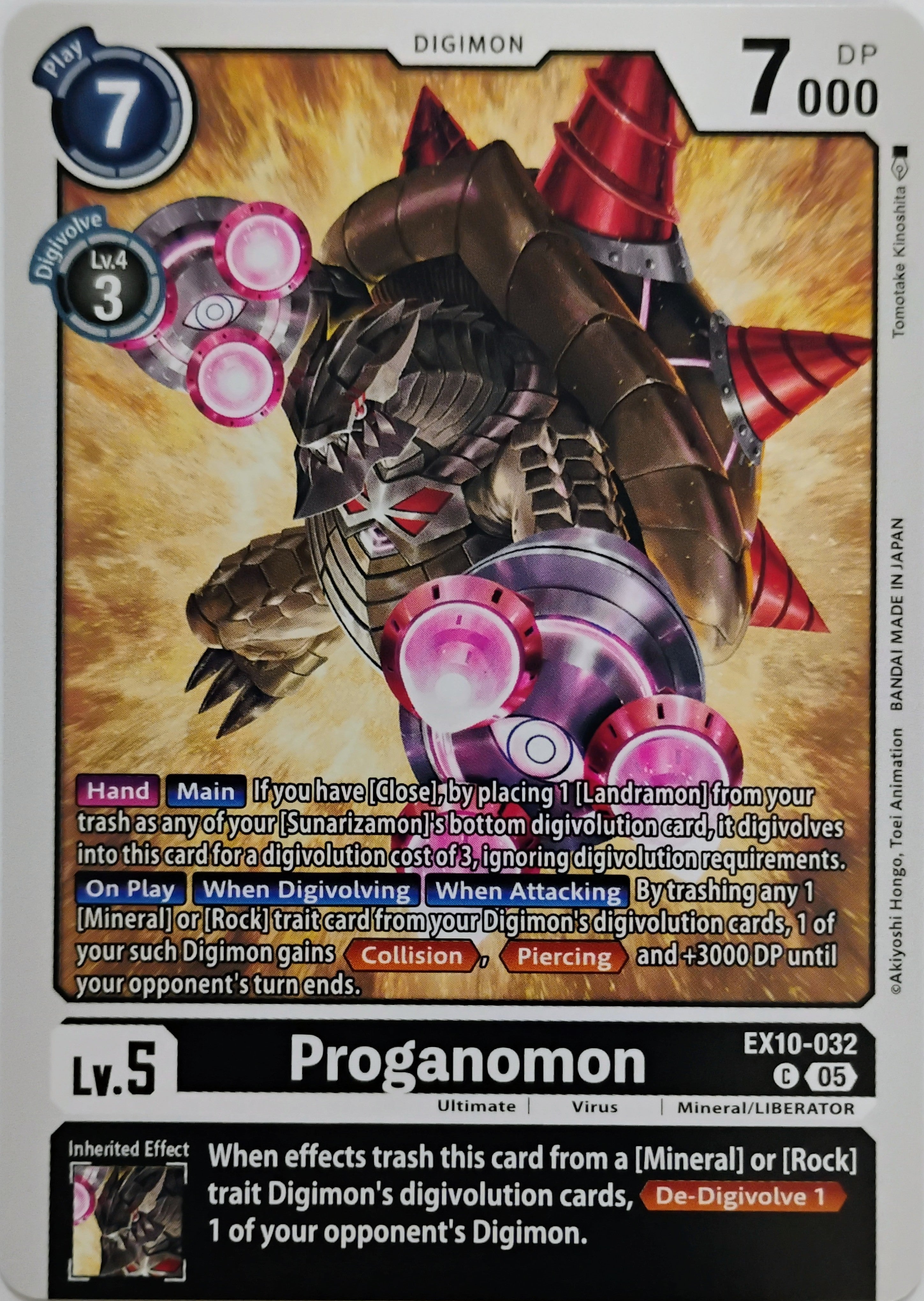 Digimon tcg Proganomon Ex10-032