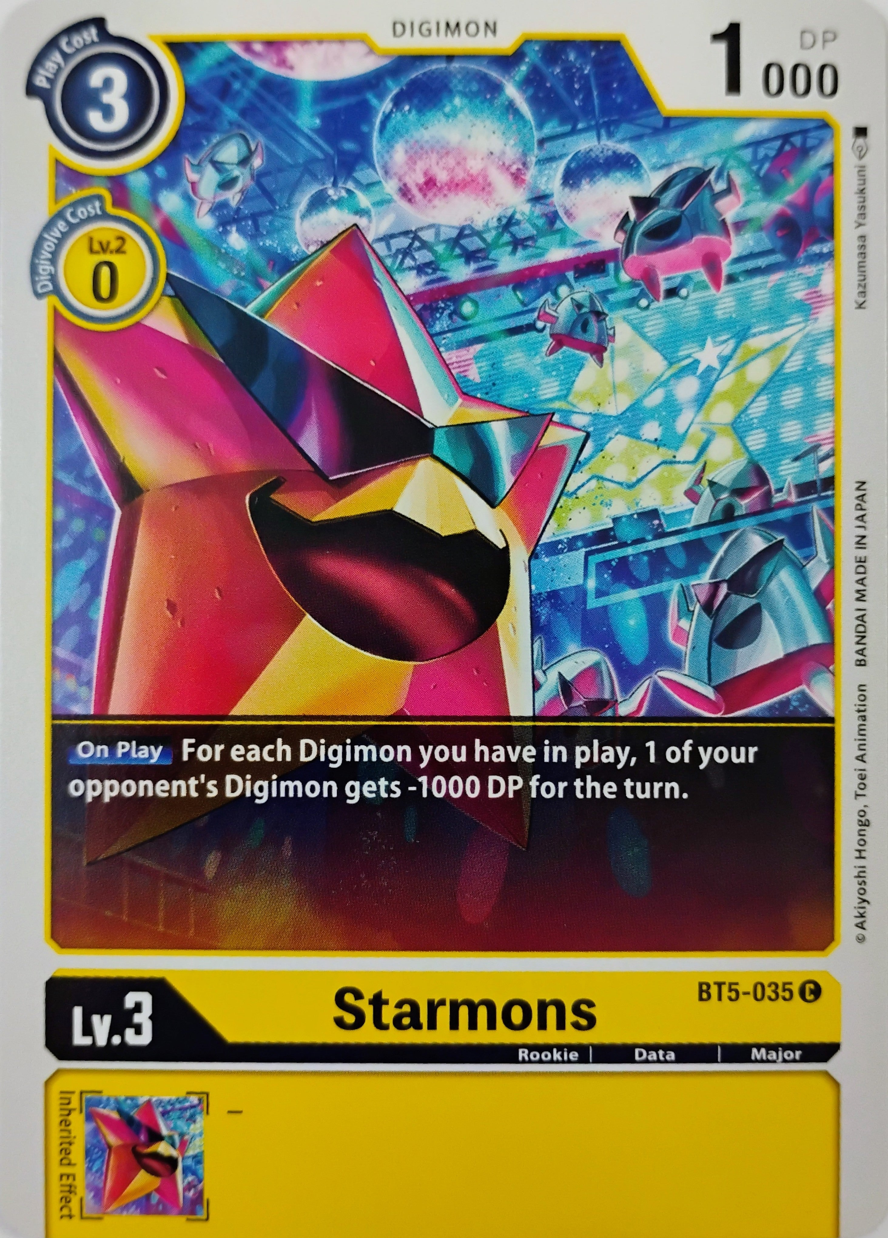 Digimon tcg Starmons Bt5-035