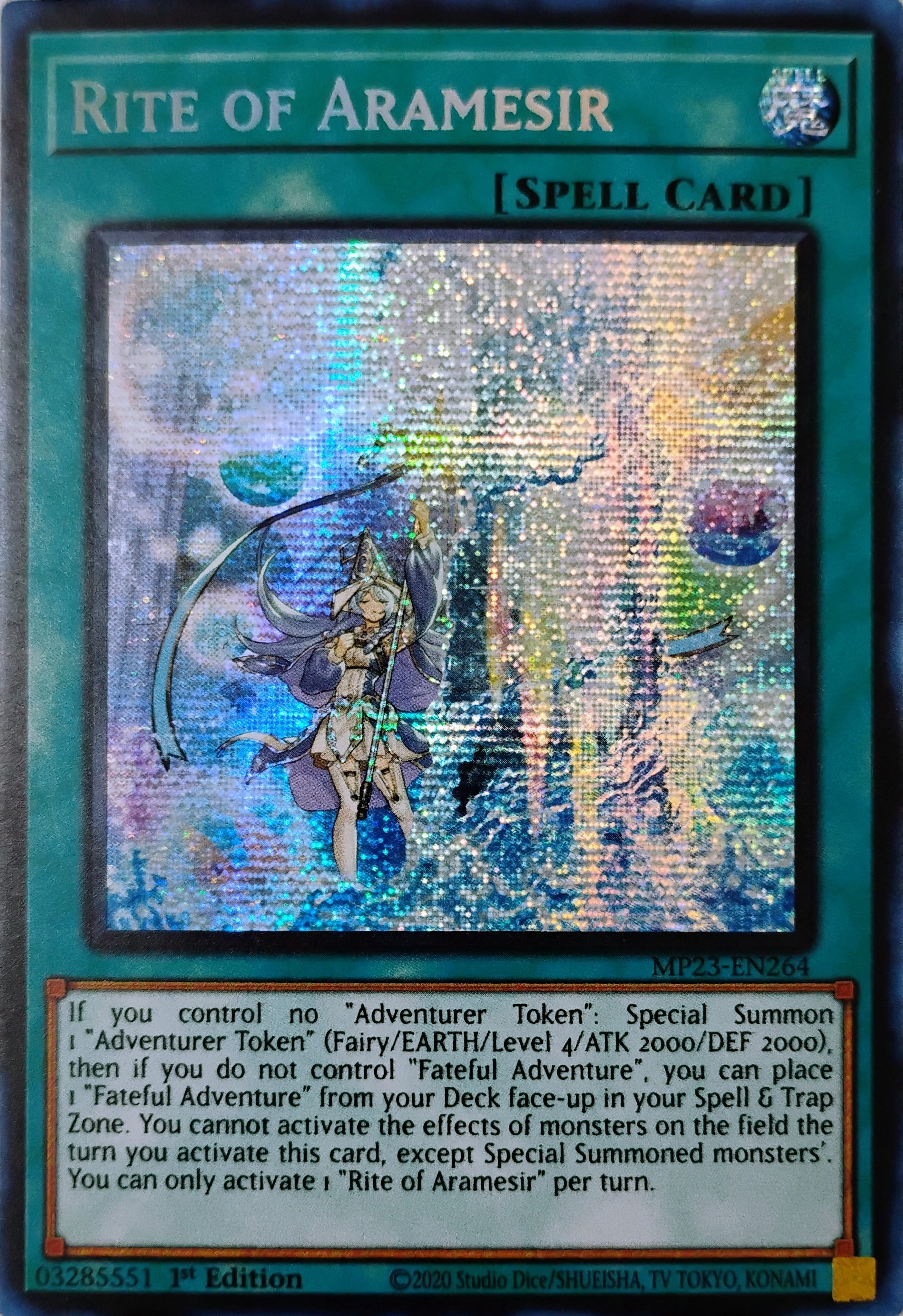 Yugioh! Rite Of Aramesir Mp23-en264 Prismatica