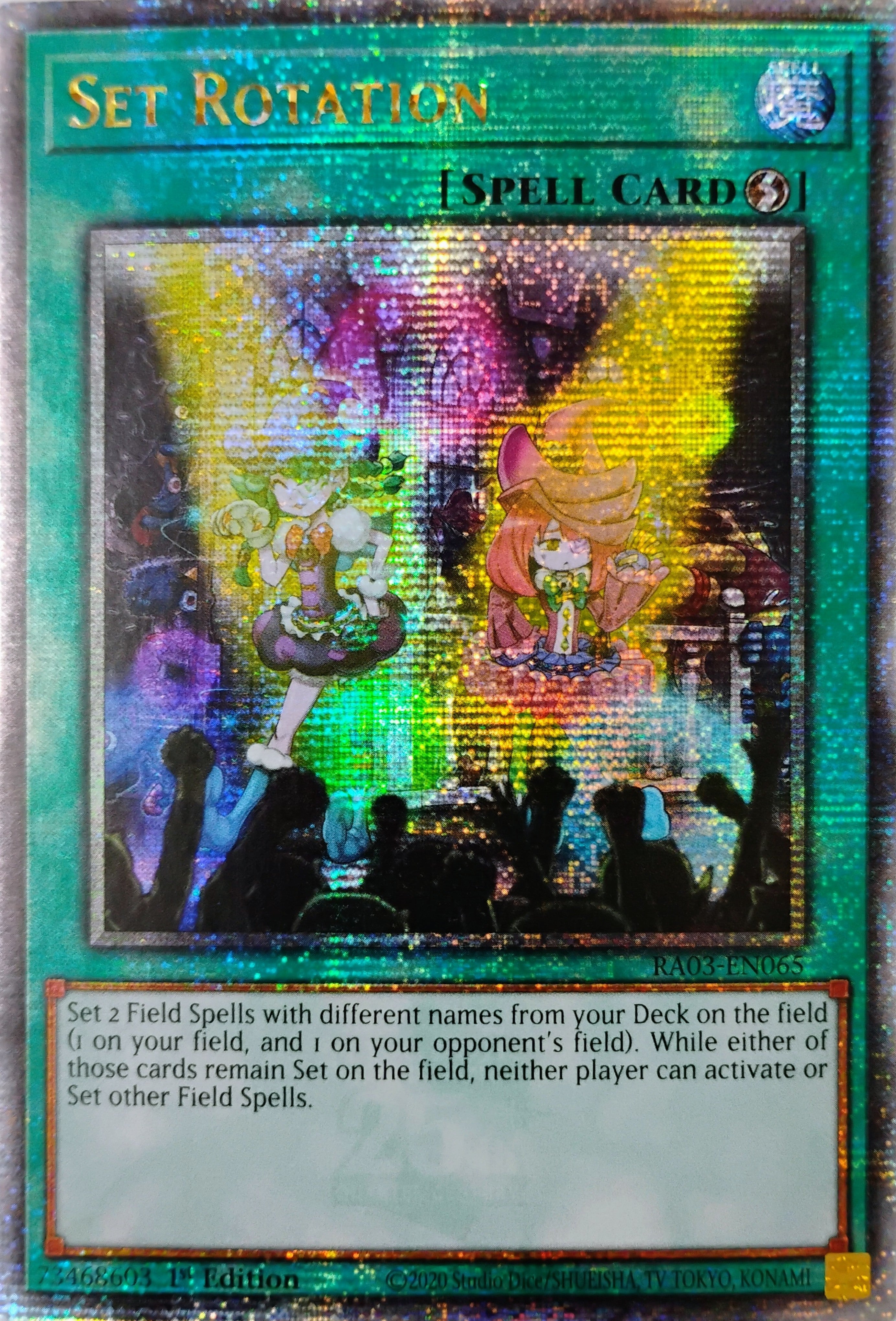 Yugioh! Set Rotation Ra03-en065 Quarter Century
