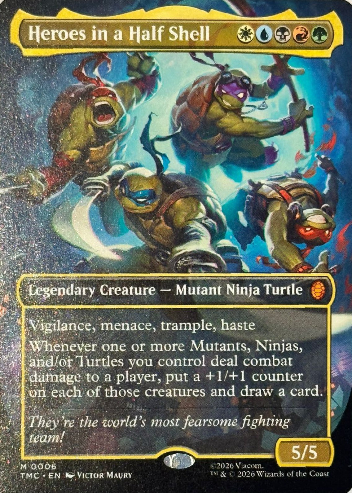 Magic tcg Heroes in a Half Shell 0006 (Borderless)